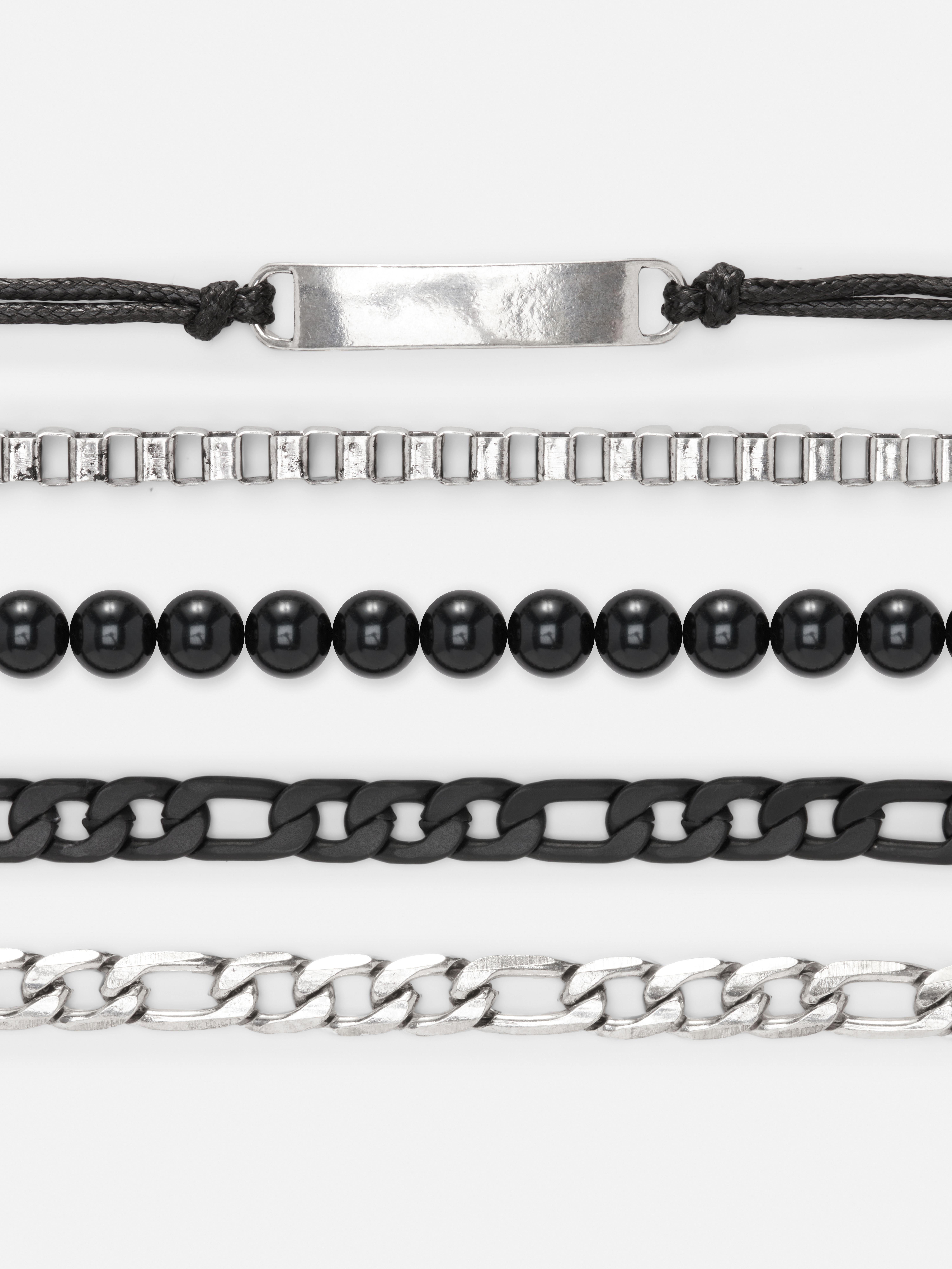 5-Pack Grunge Bracelets