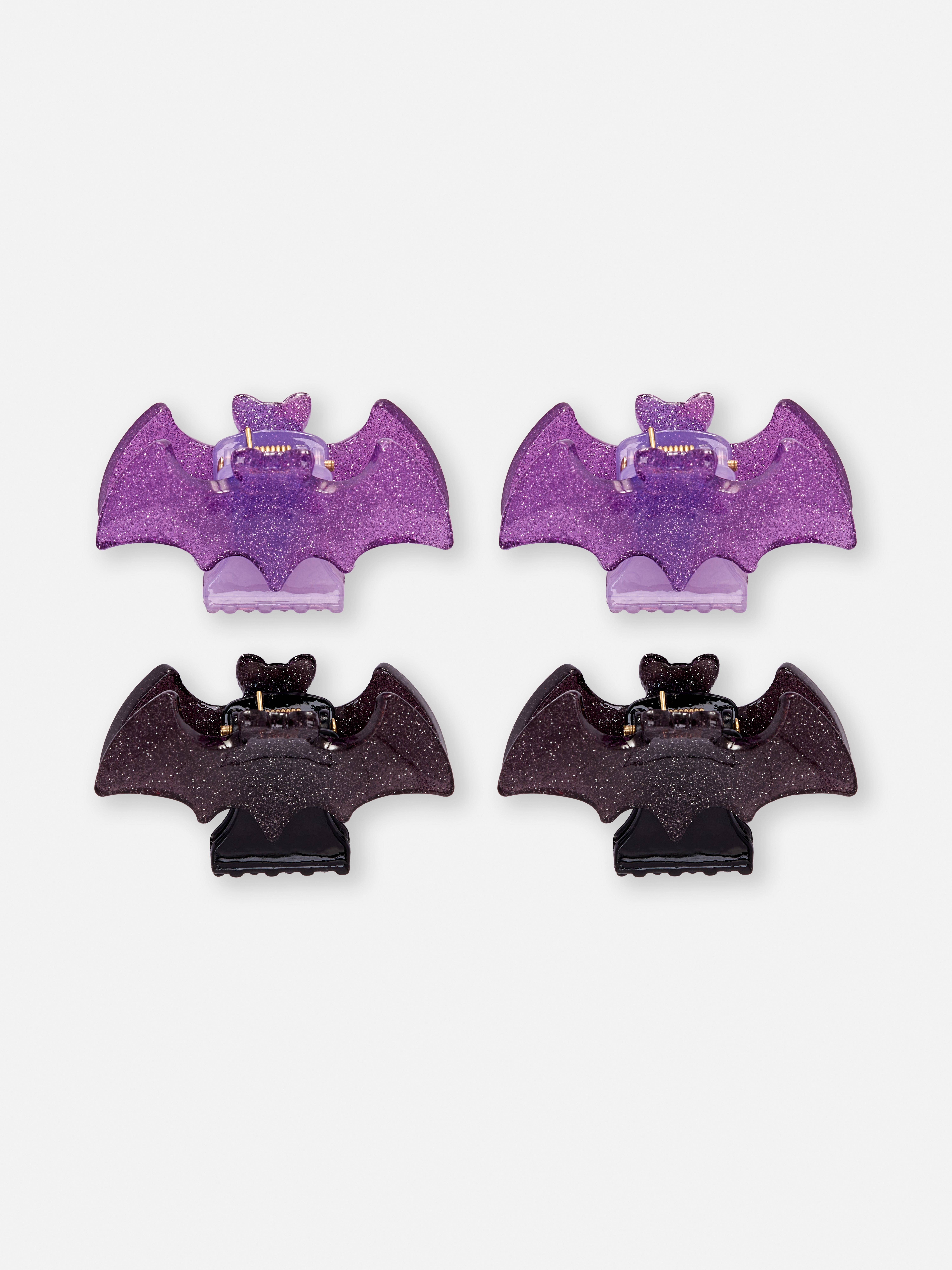 Halloween Bat Claw Clips