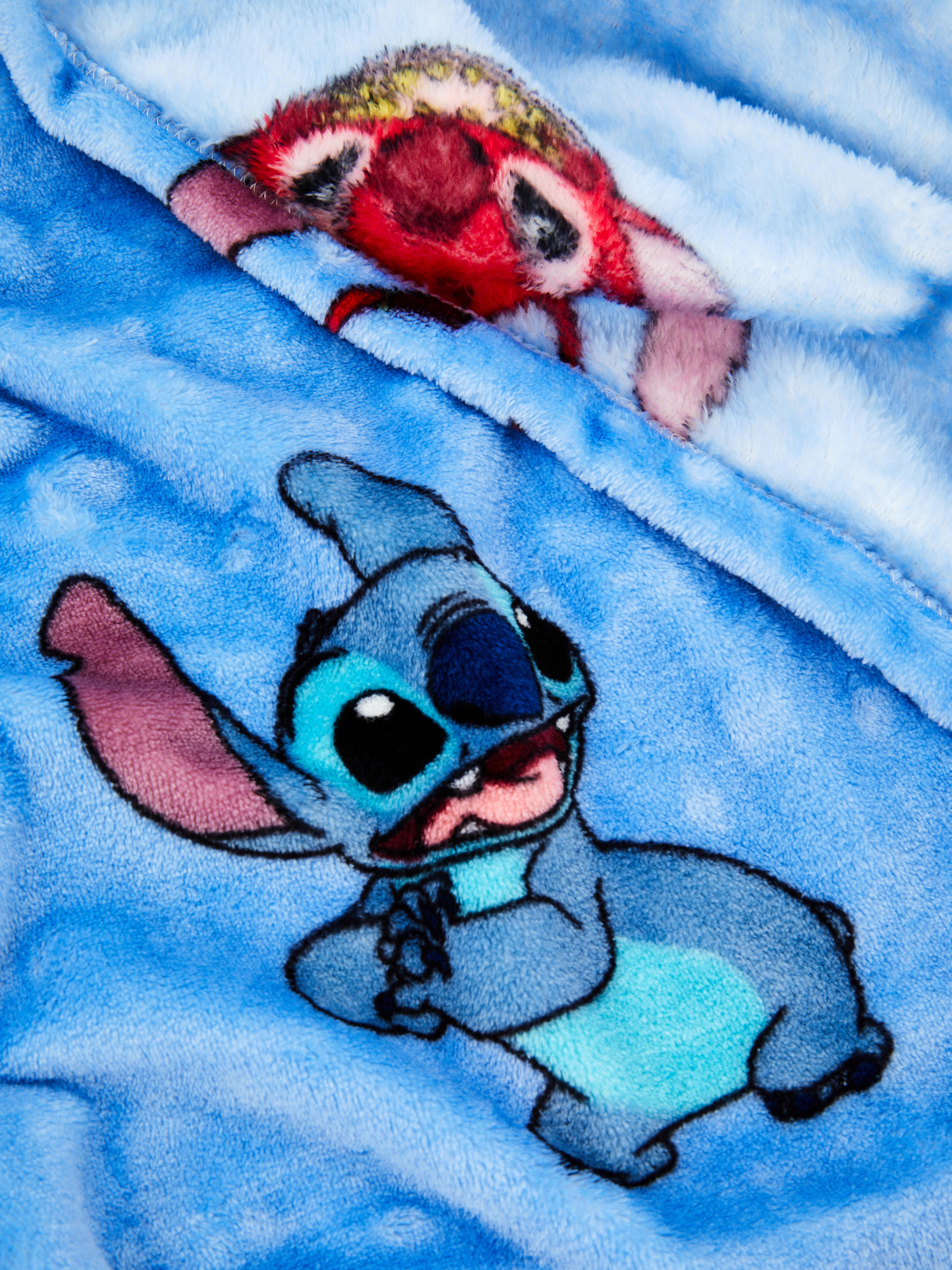 Couverture en molleton Disney Stitch & Leroy