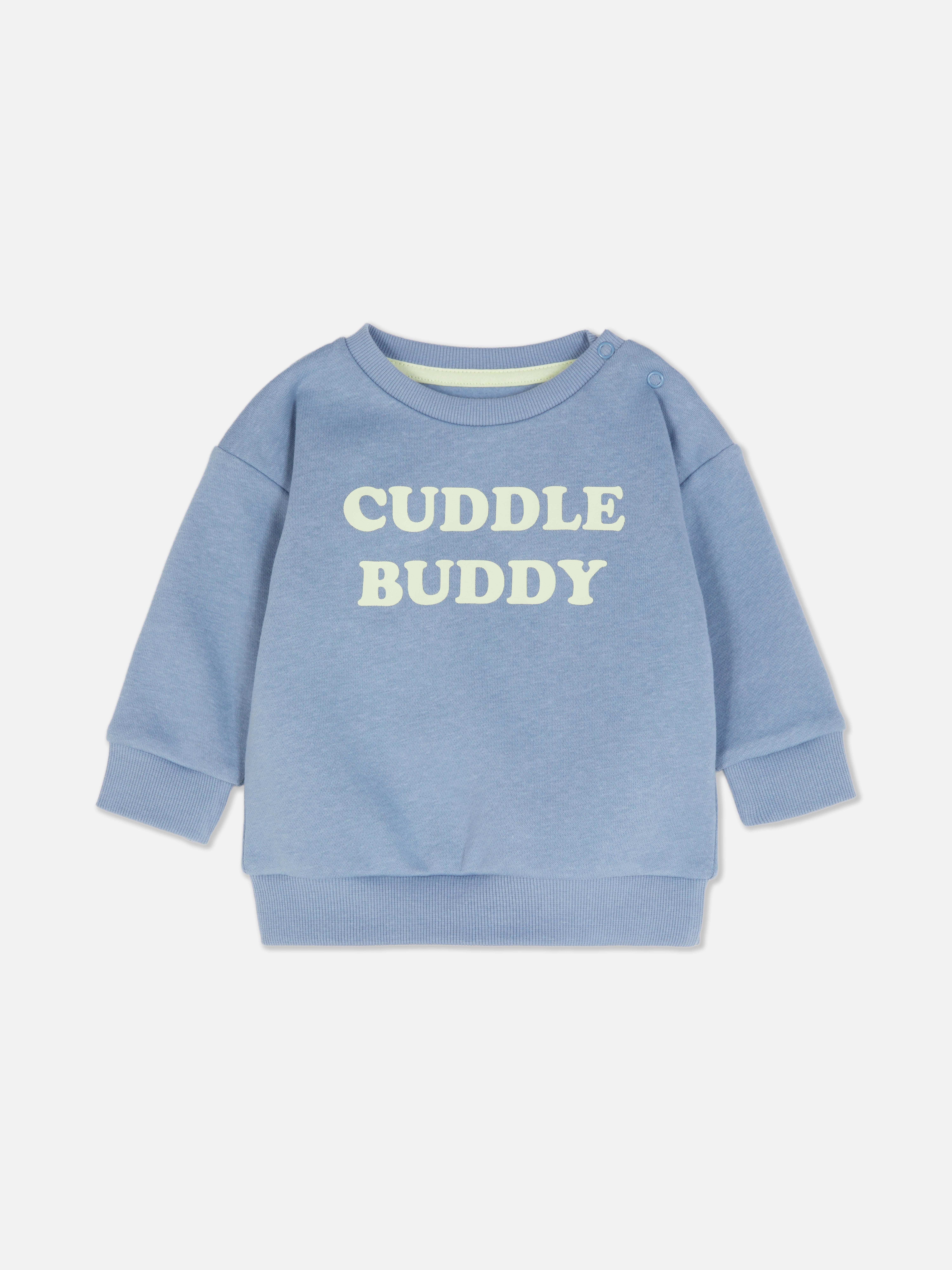 Sweat-shirt à col ras-du-cou Cuddle Buddy