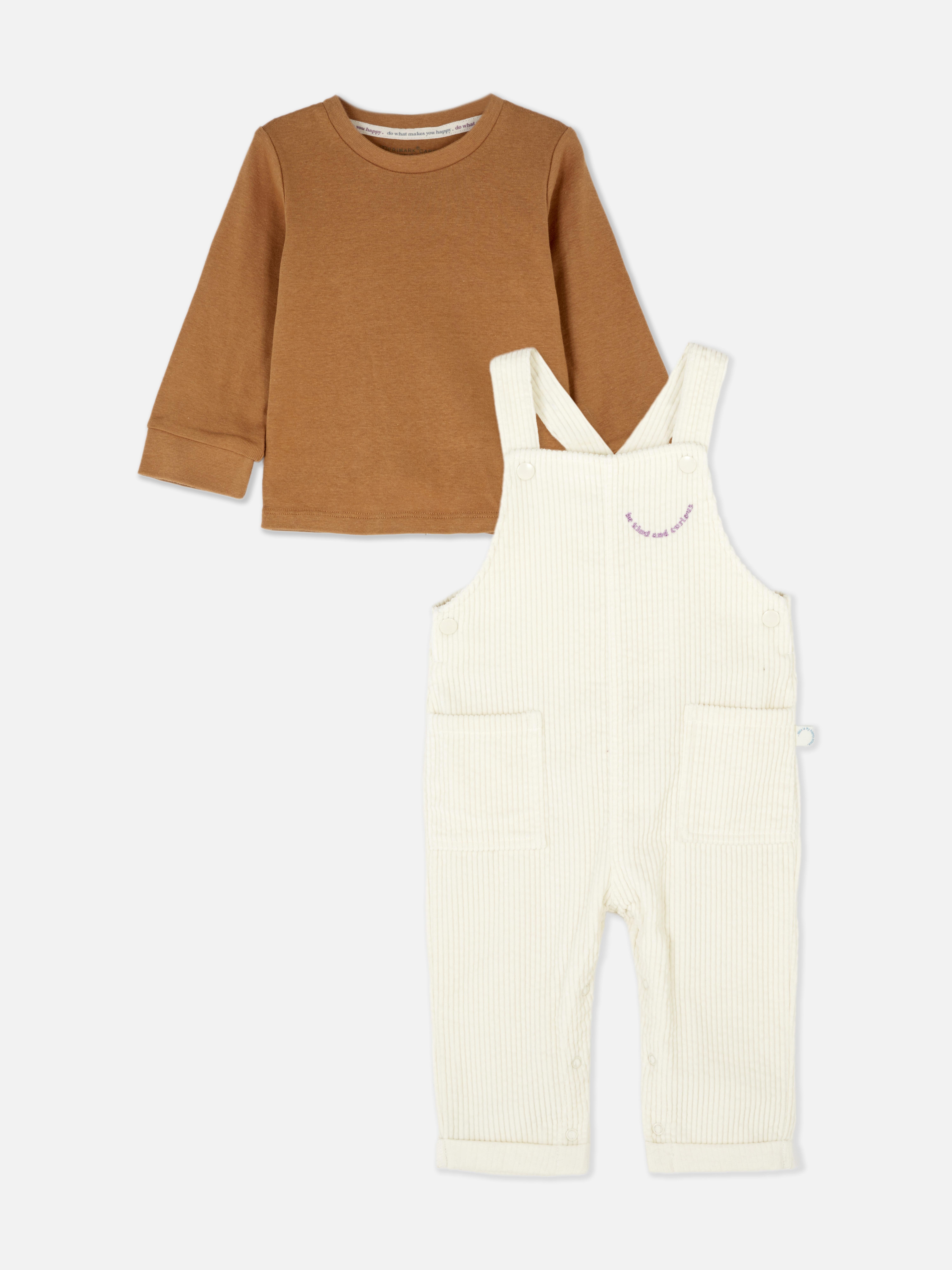 Stacey Solomon T-shirt and Dungarees Set