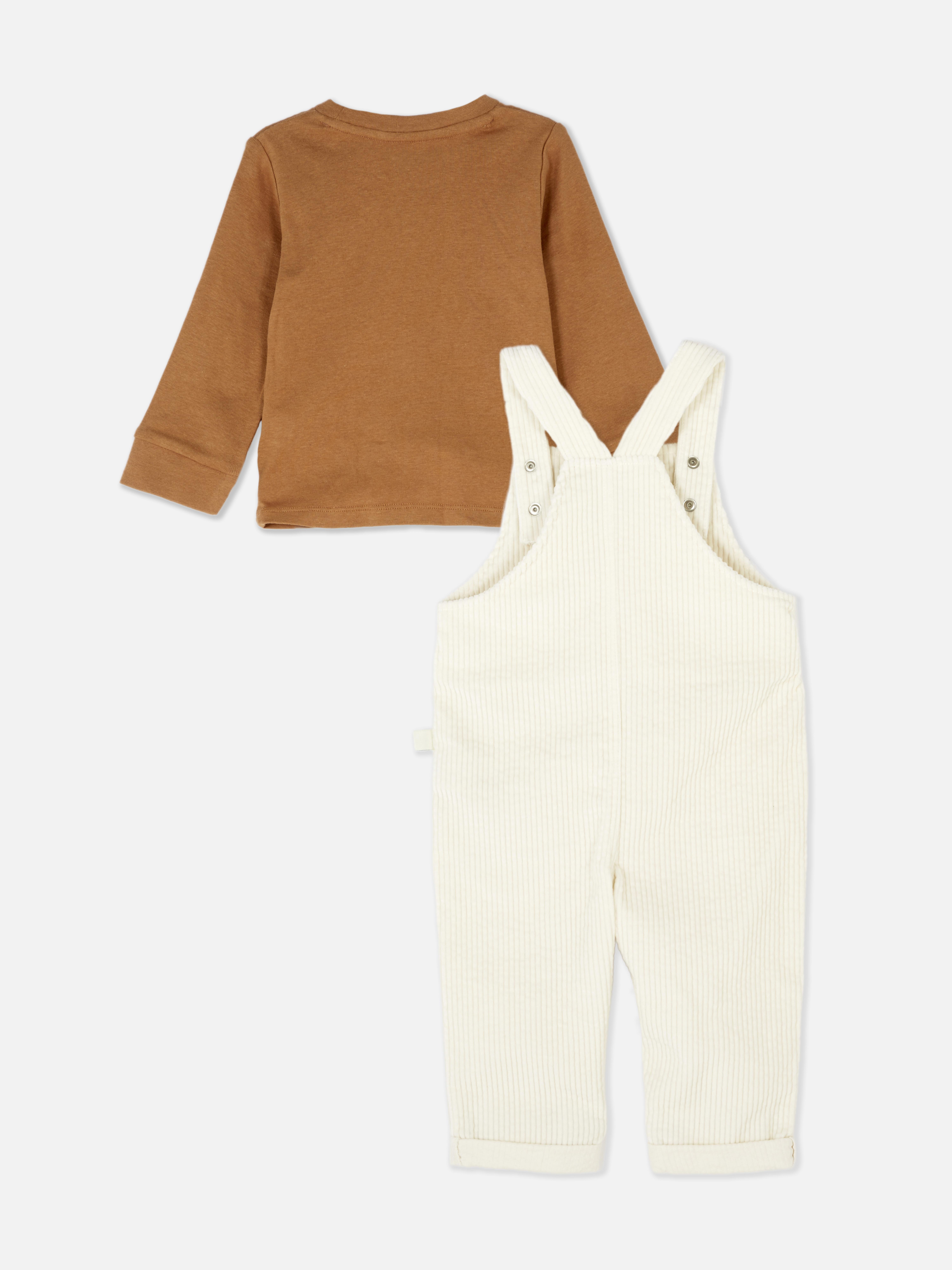 Stacey Solomon T-shirt and Dungarees Set
