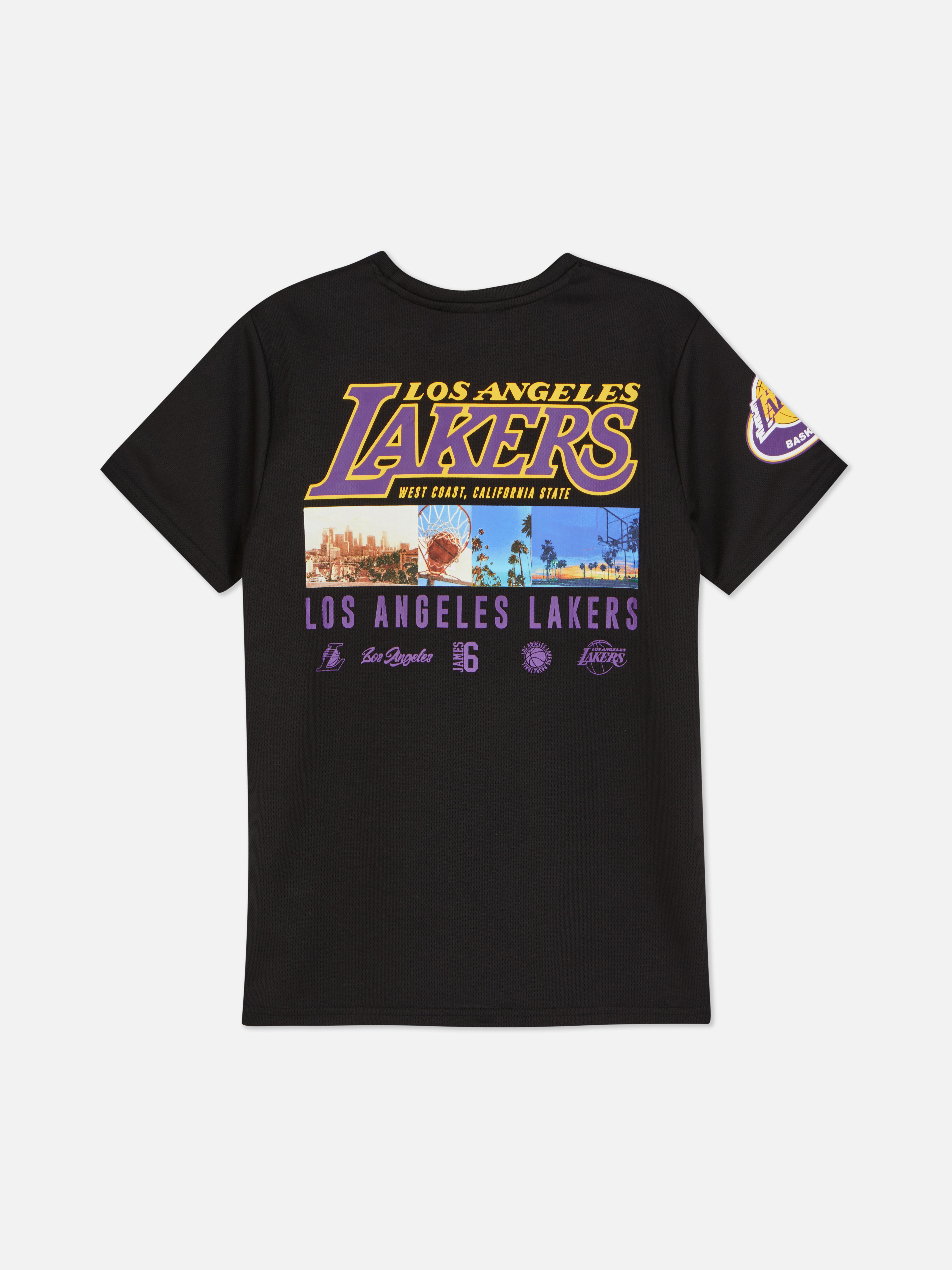 Primark NBA Los Angeles Lakers Basketball T-Shirt Size XL