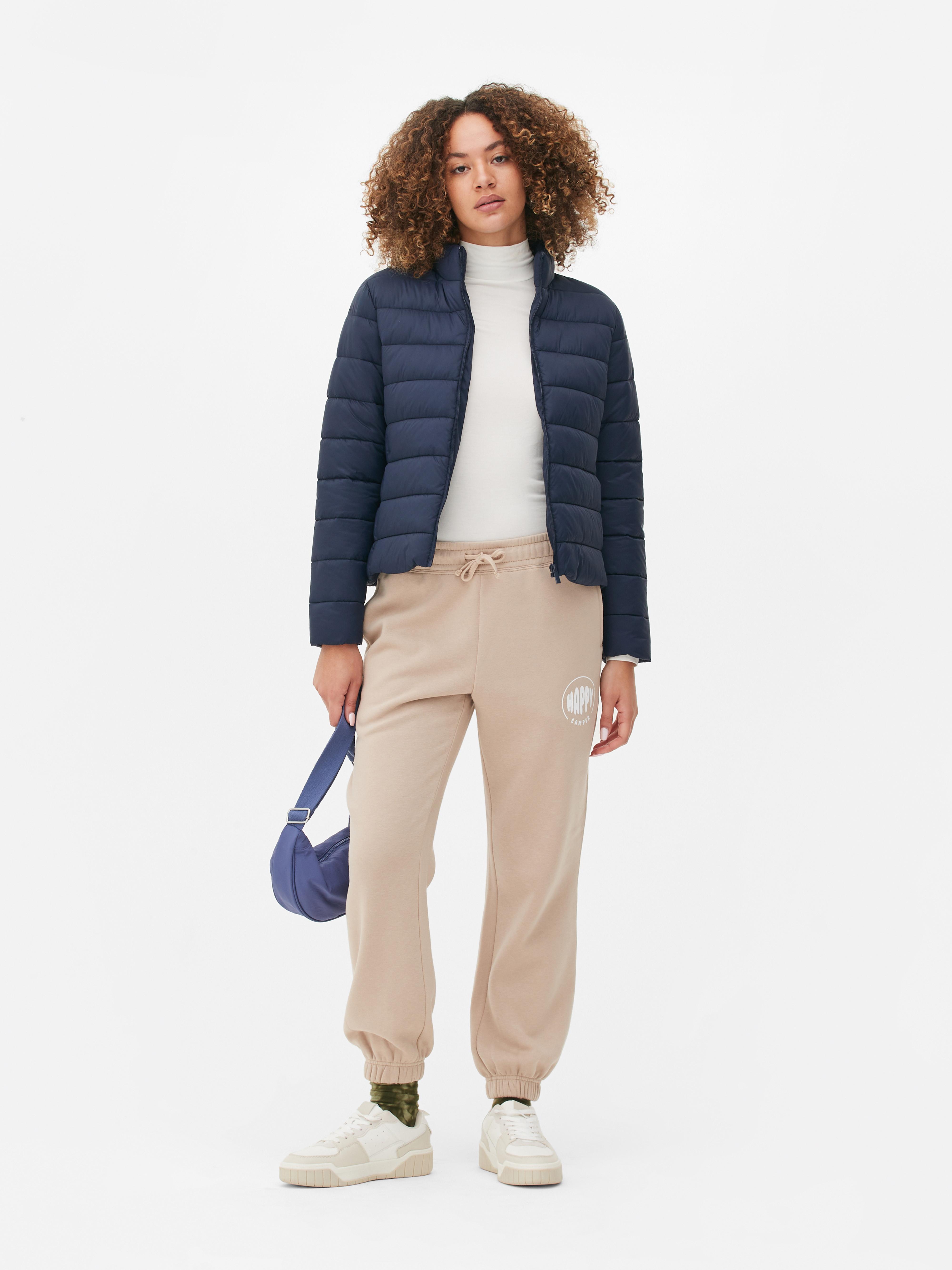 Womens Navy Padded Jacket | Primark