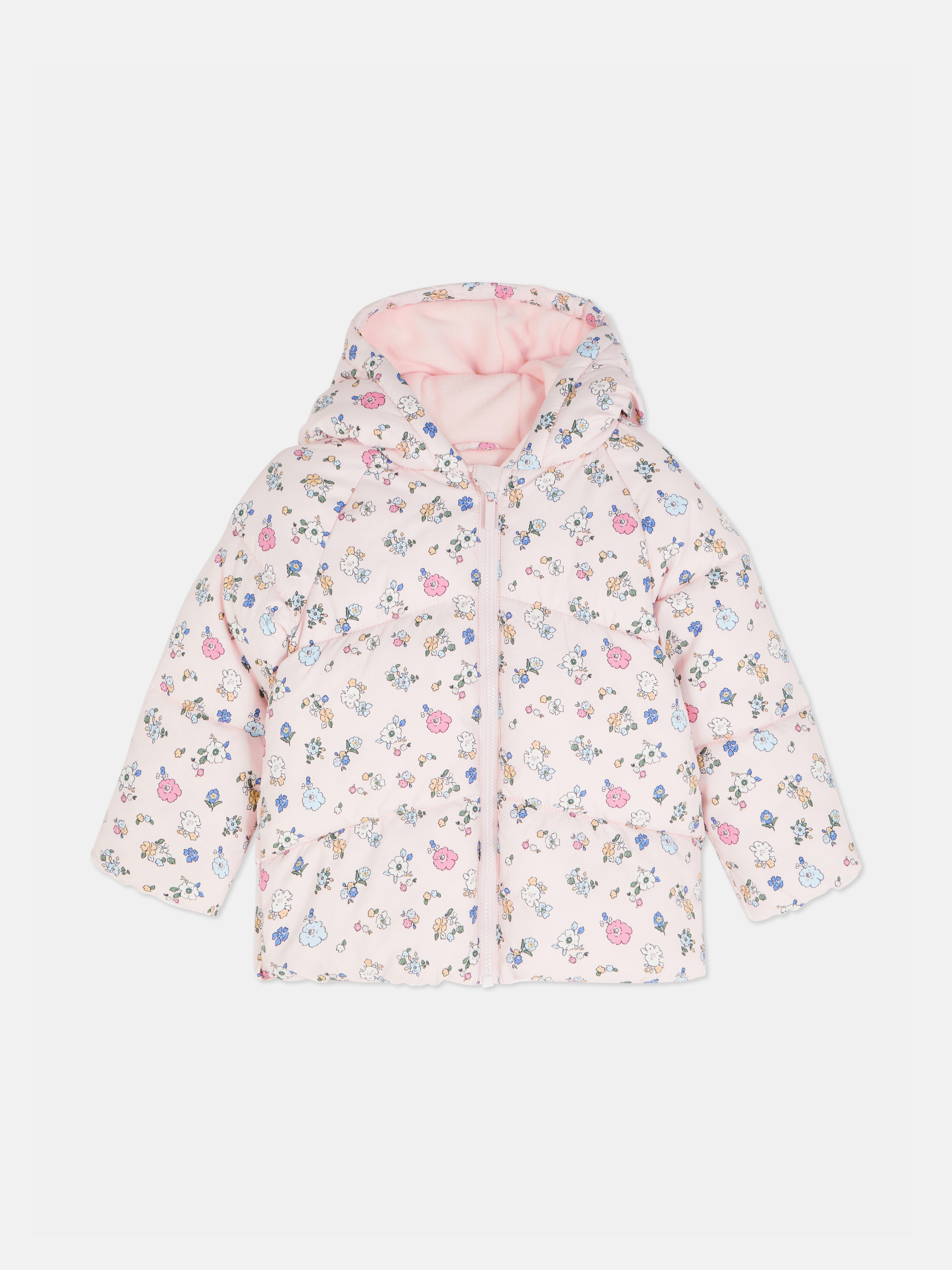Mini Floral Puffer Jacket