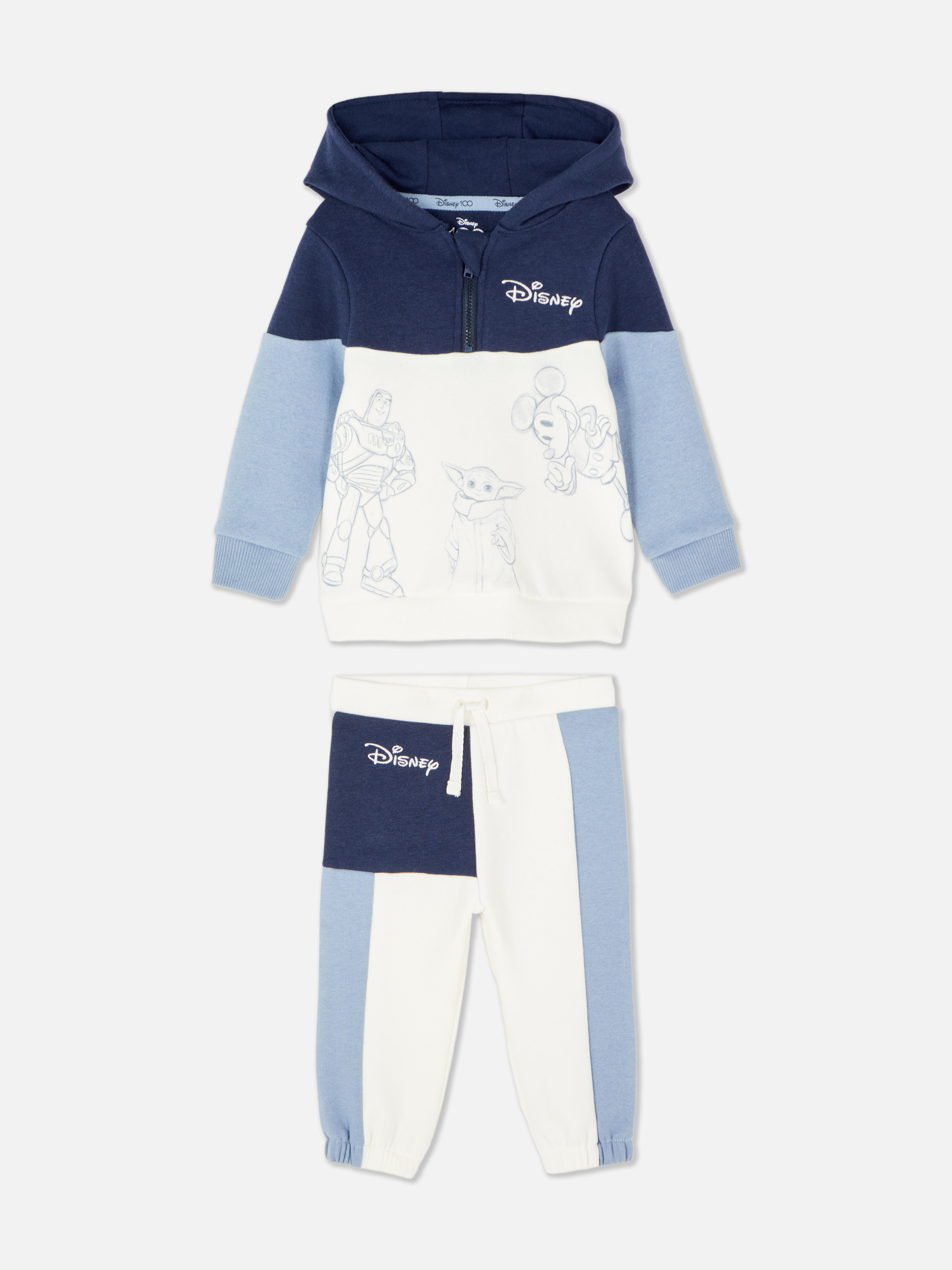 Set de hanorac și pantaloni casual cu personaje originale Disney