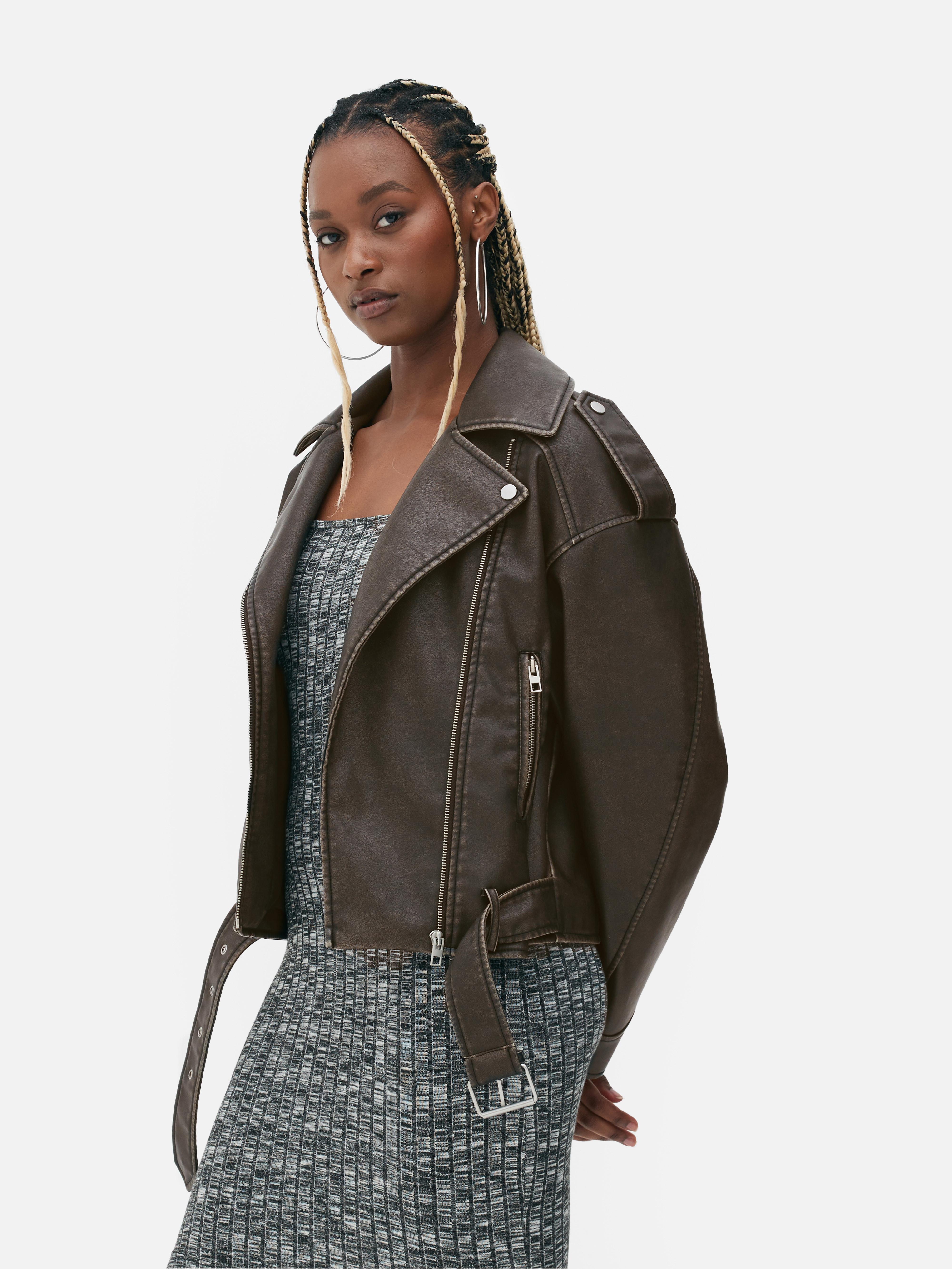 Primark leather jacket on sale womens