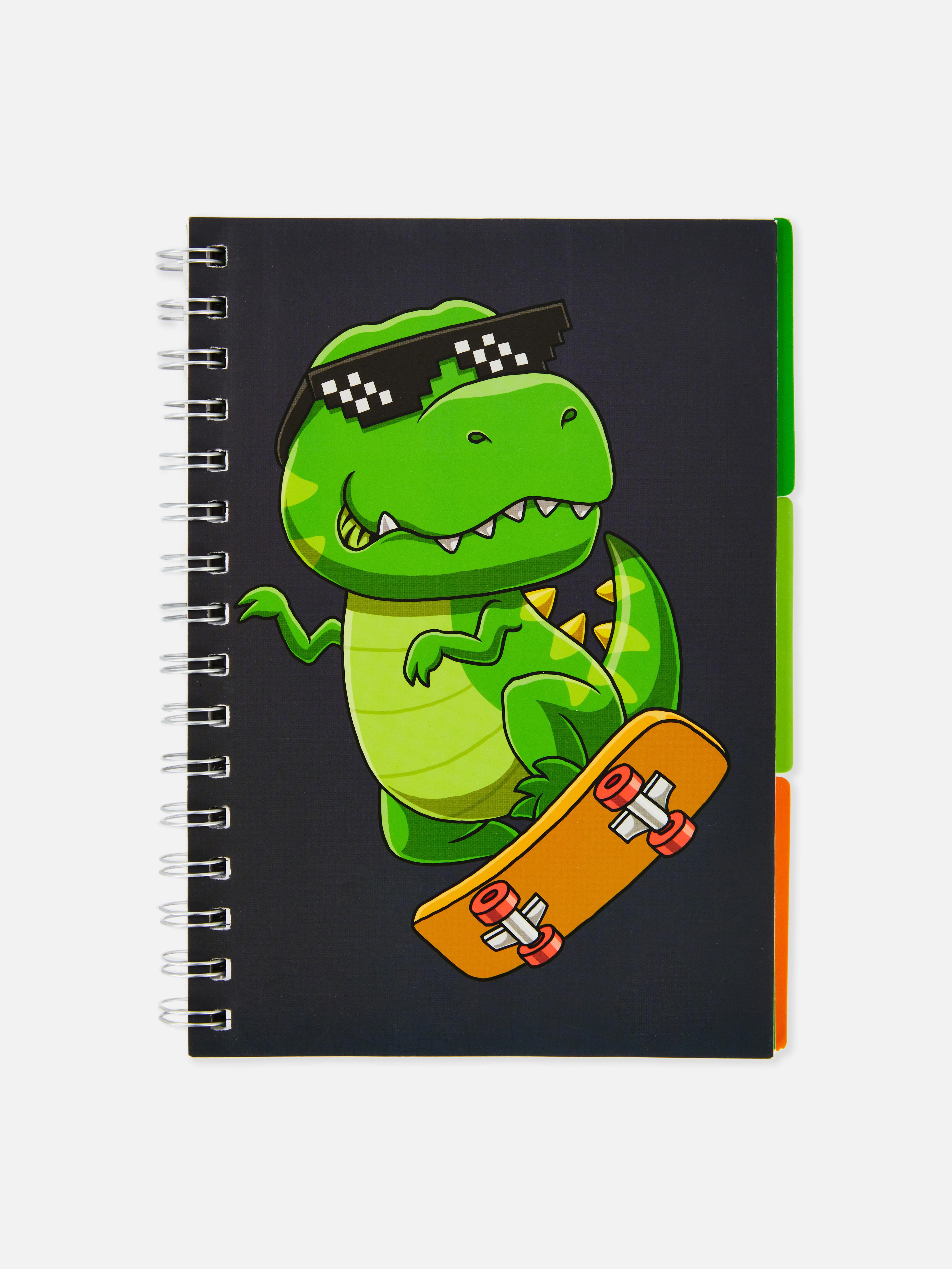 A5 Dino Skate Notebook