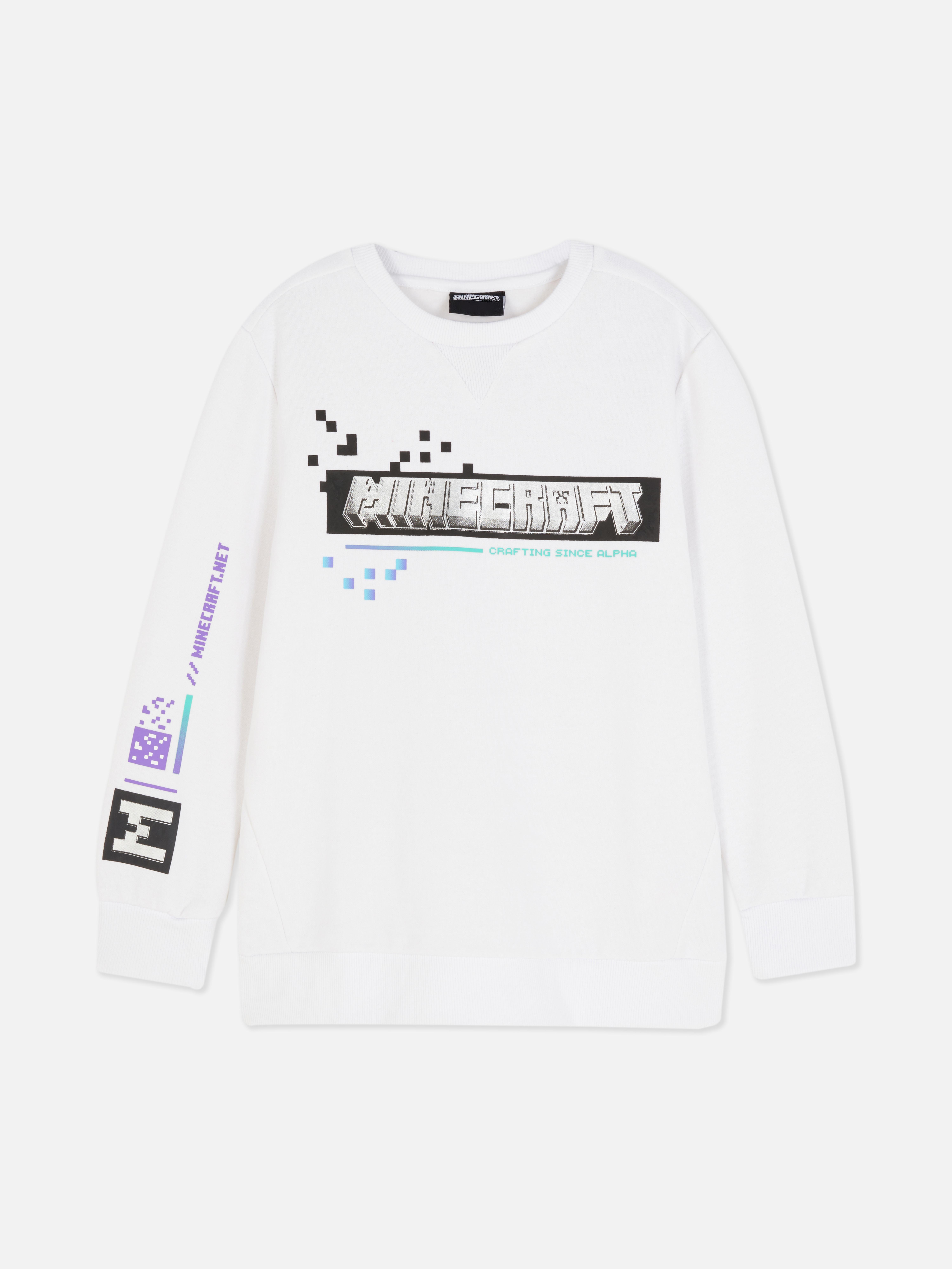 Minecraft Enderman Graphic Sweatshirt