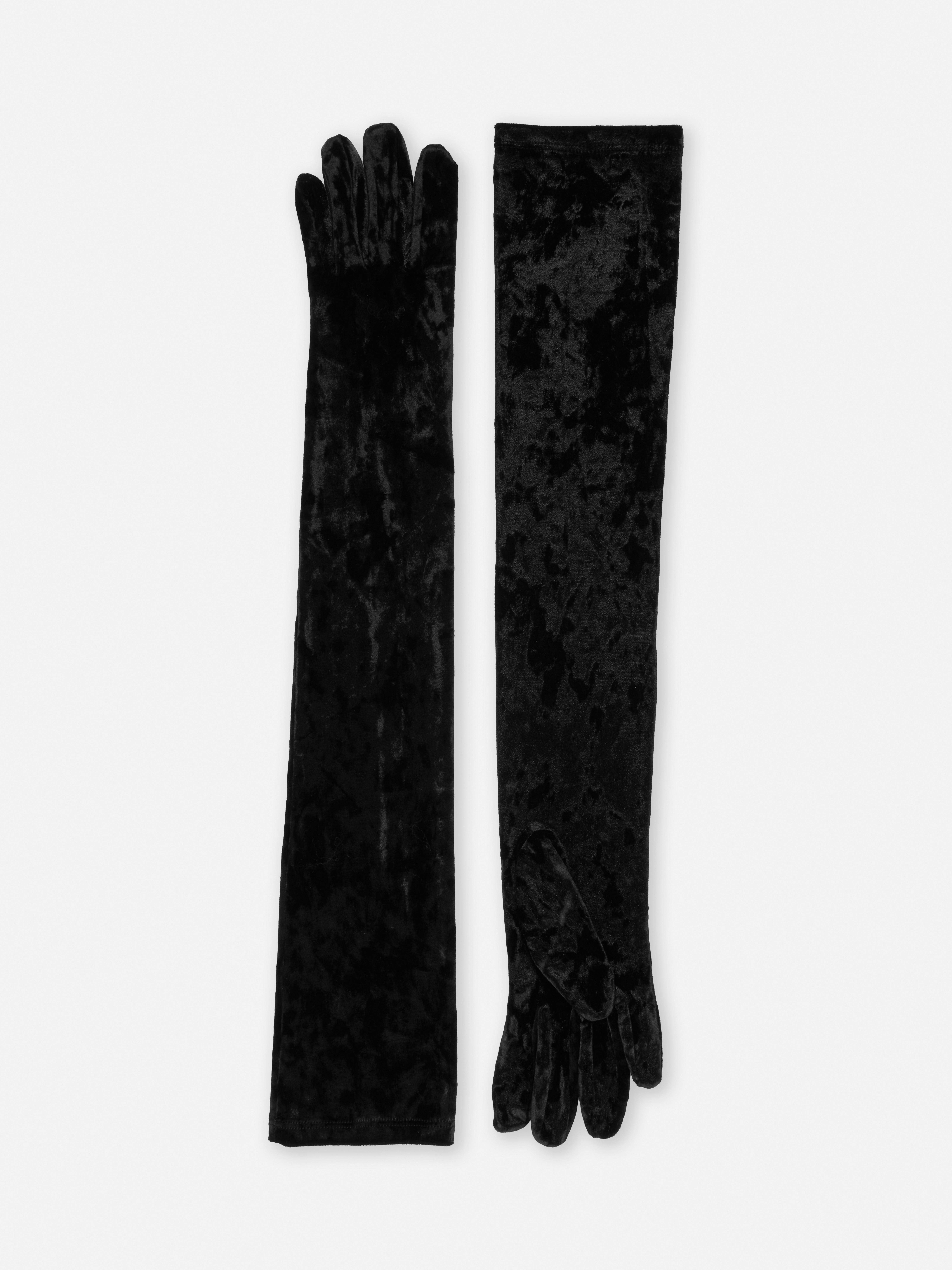 Velvet Long Dress Gloves