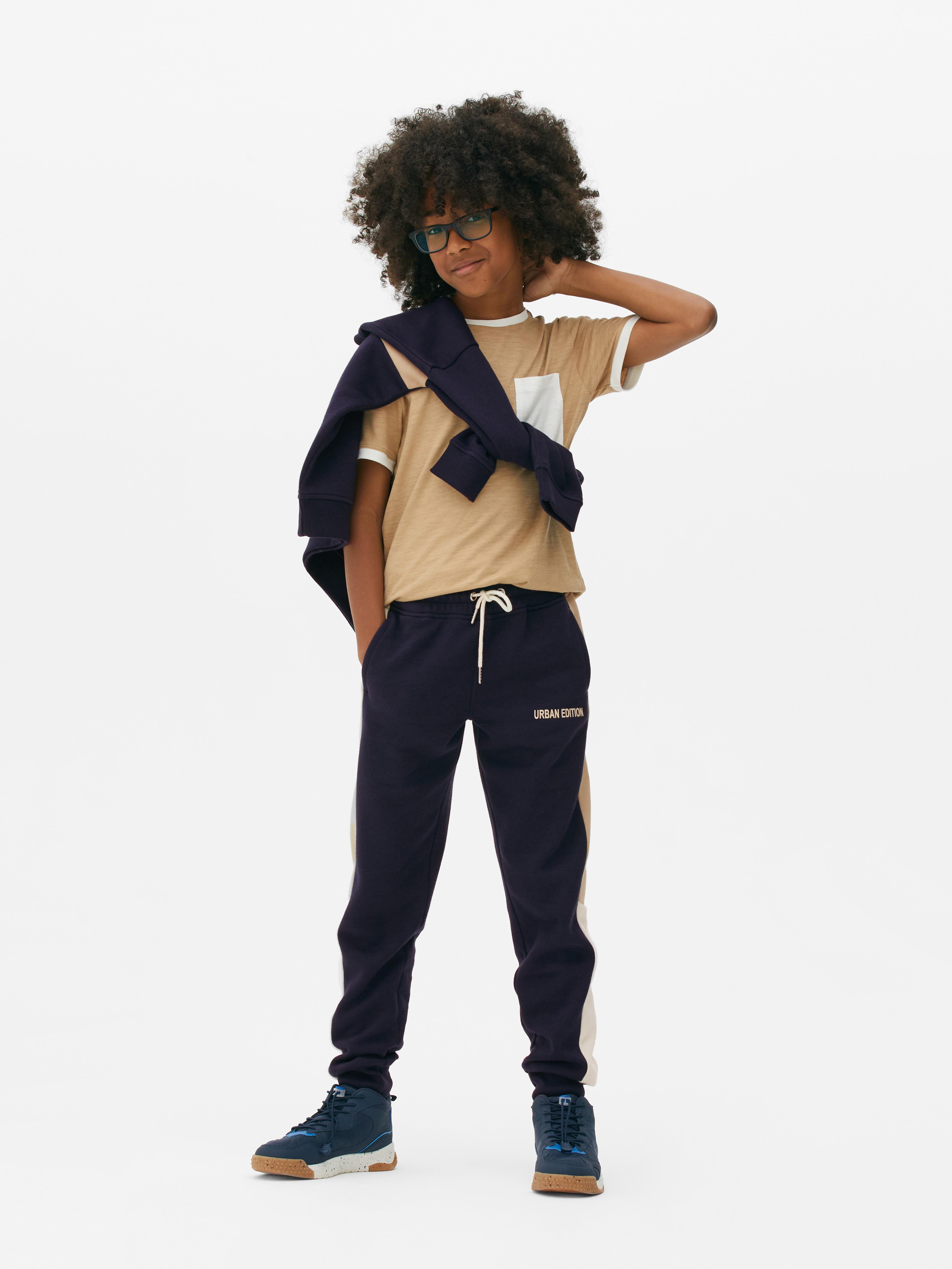 Pantaloni Della Tuta Miki House Per Bambini, Foderati In Pile, Blu Navy - Foto 3