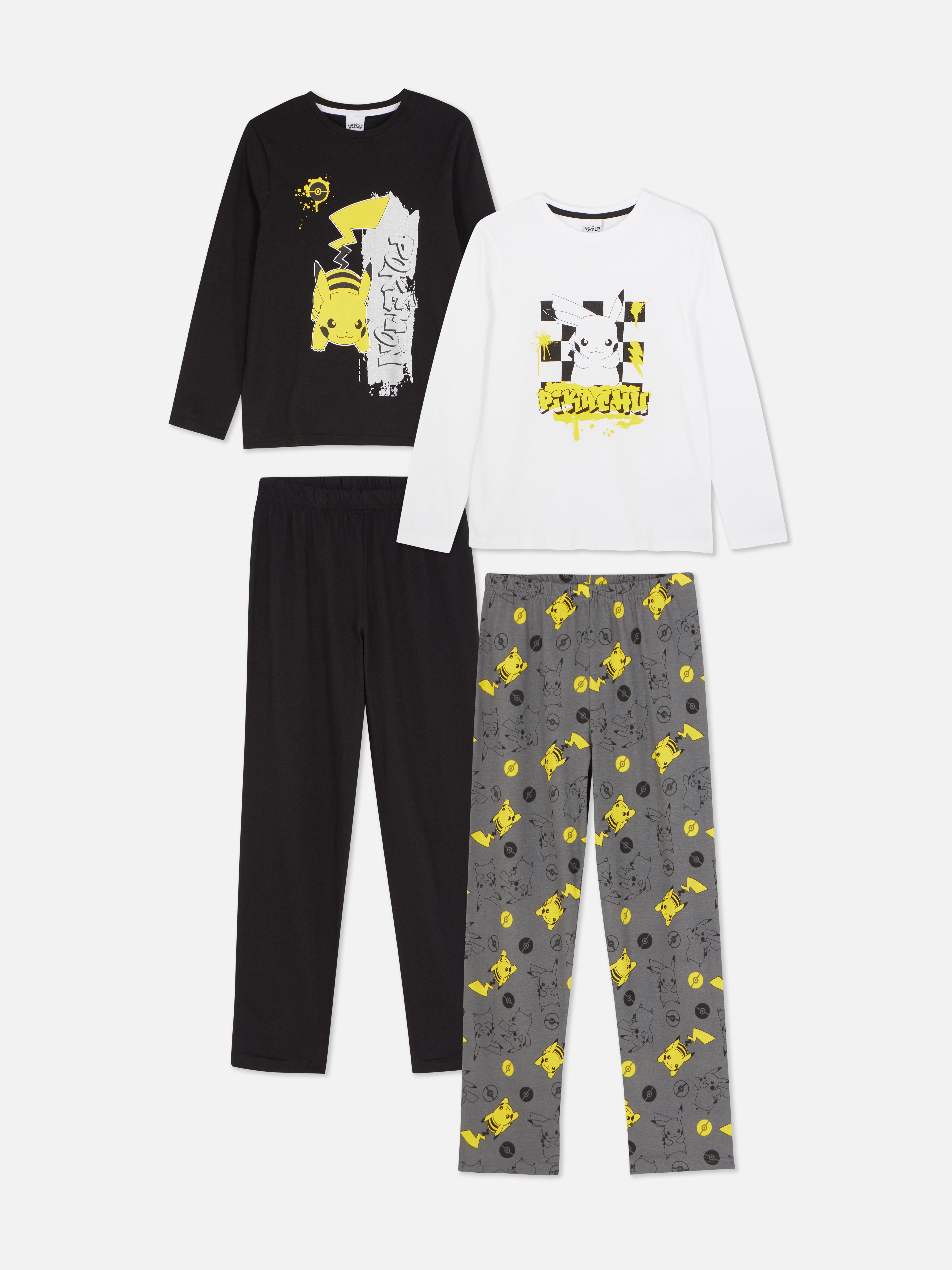 2pk Pokémon Pikachu Pyjamas