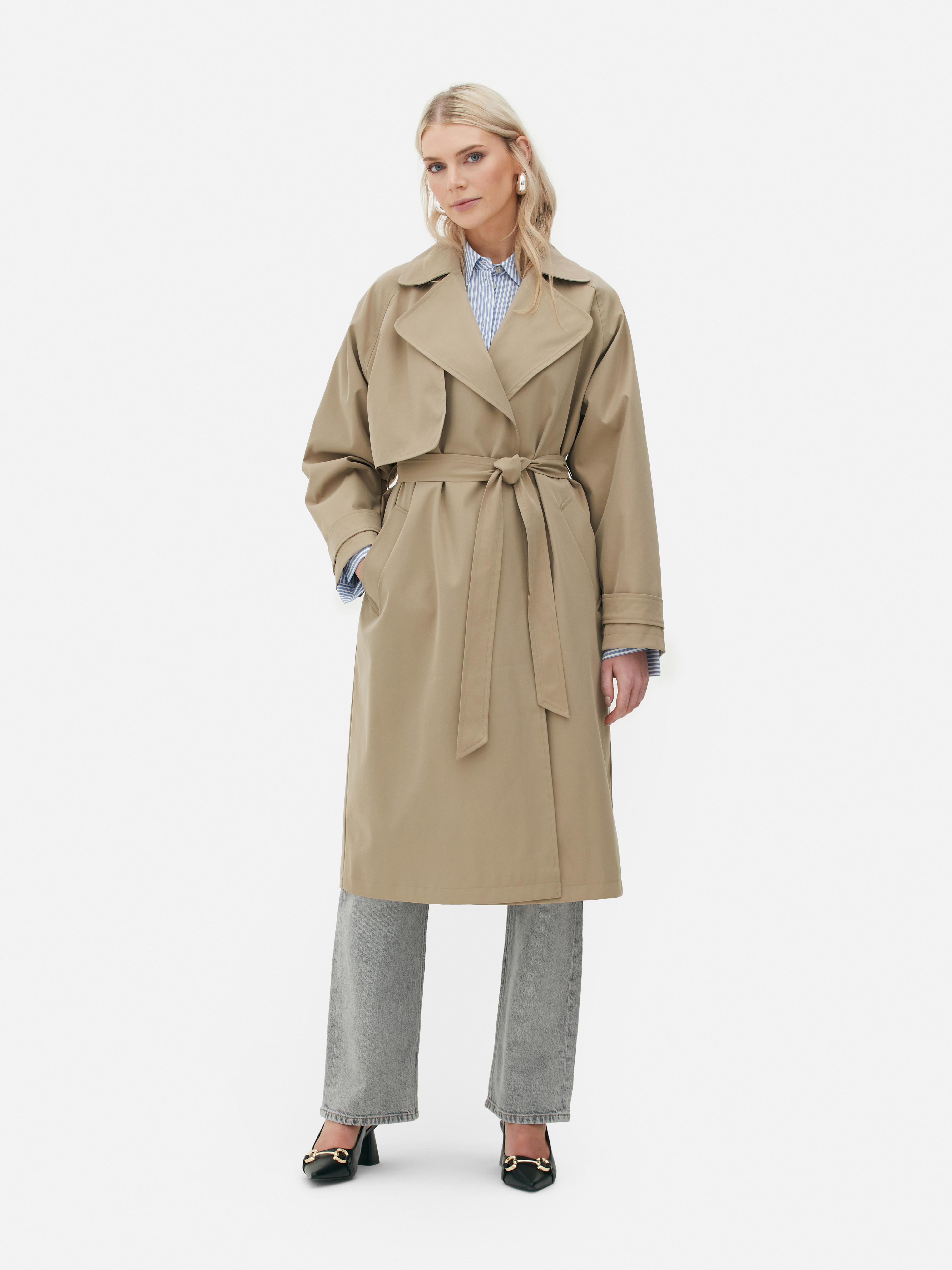 Primark tan outlet coat