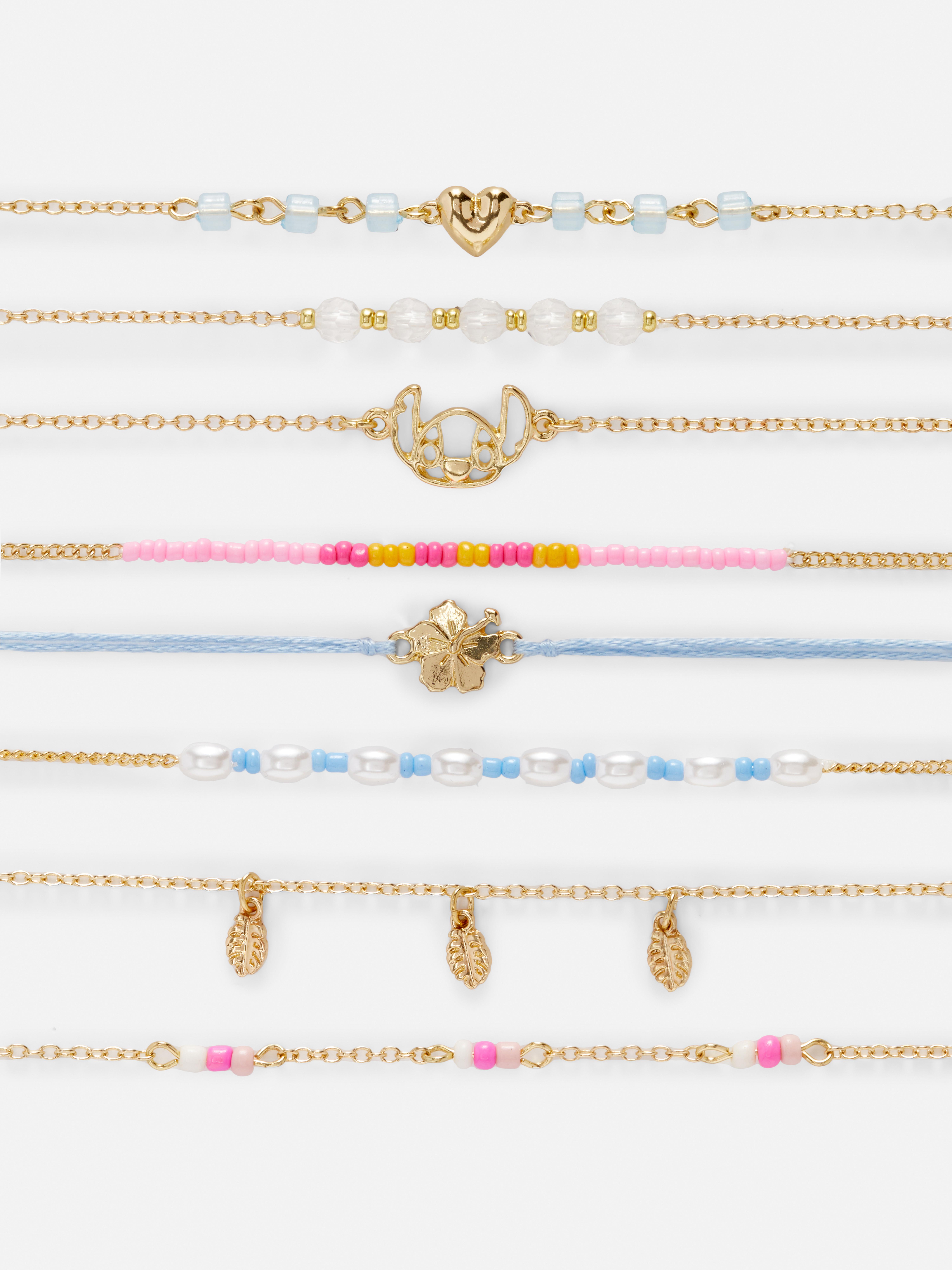 8pk Disney’s Lilo & Stitch Friendship Bracelets