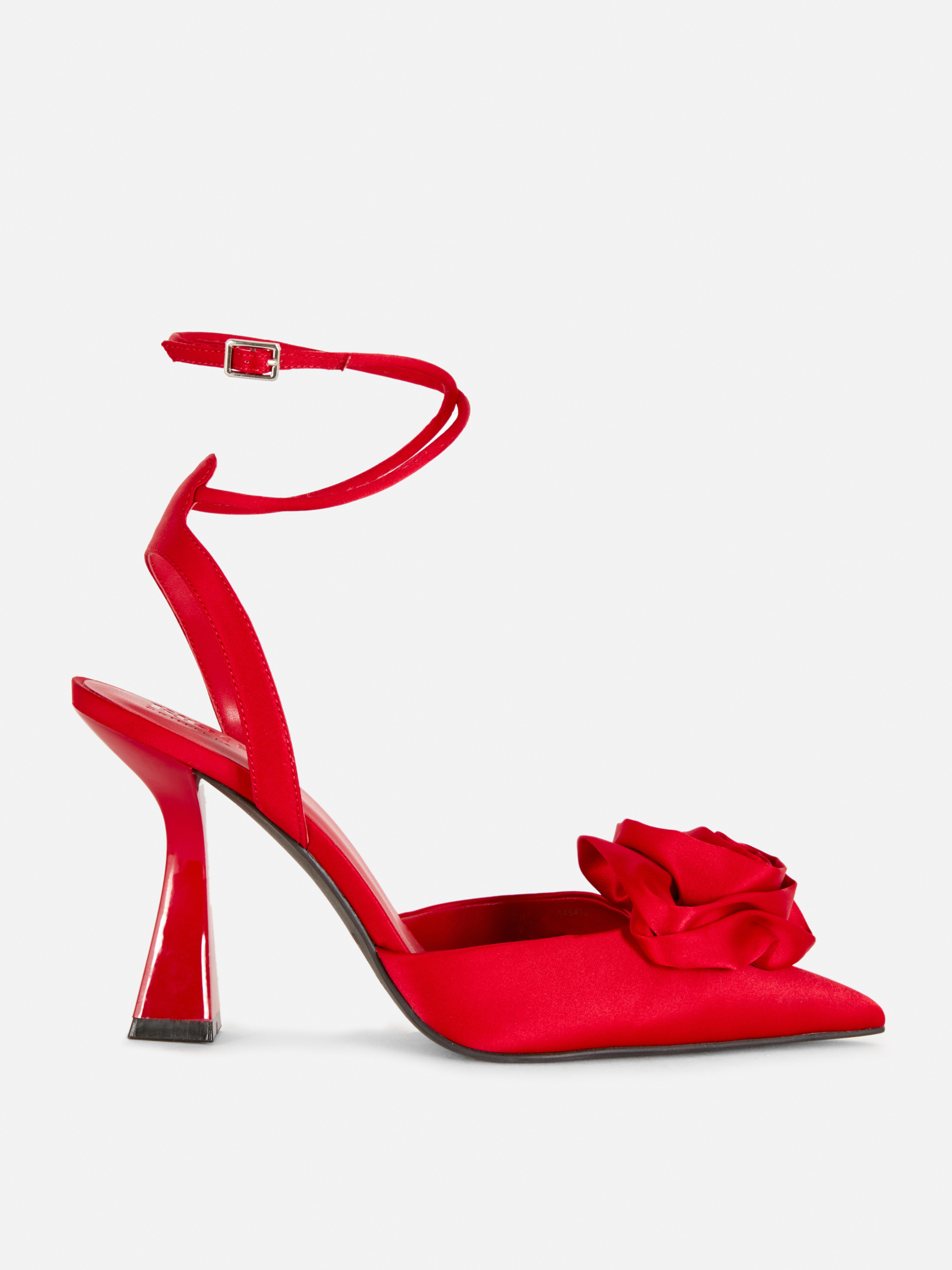 Rita Ora Satin Rose Court Shoes