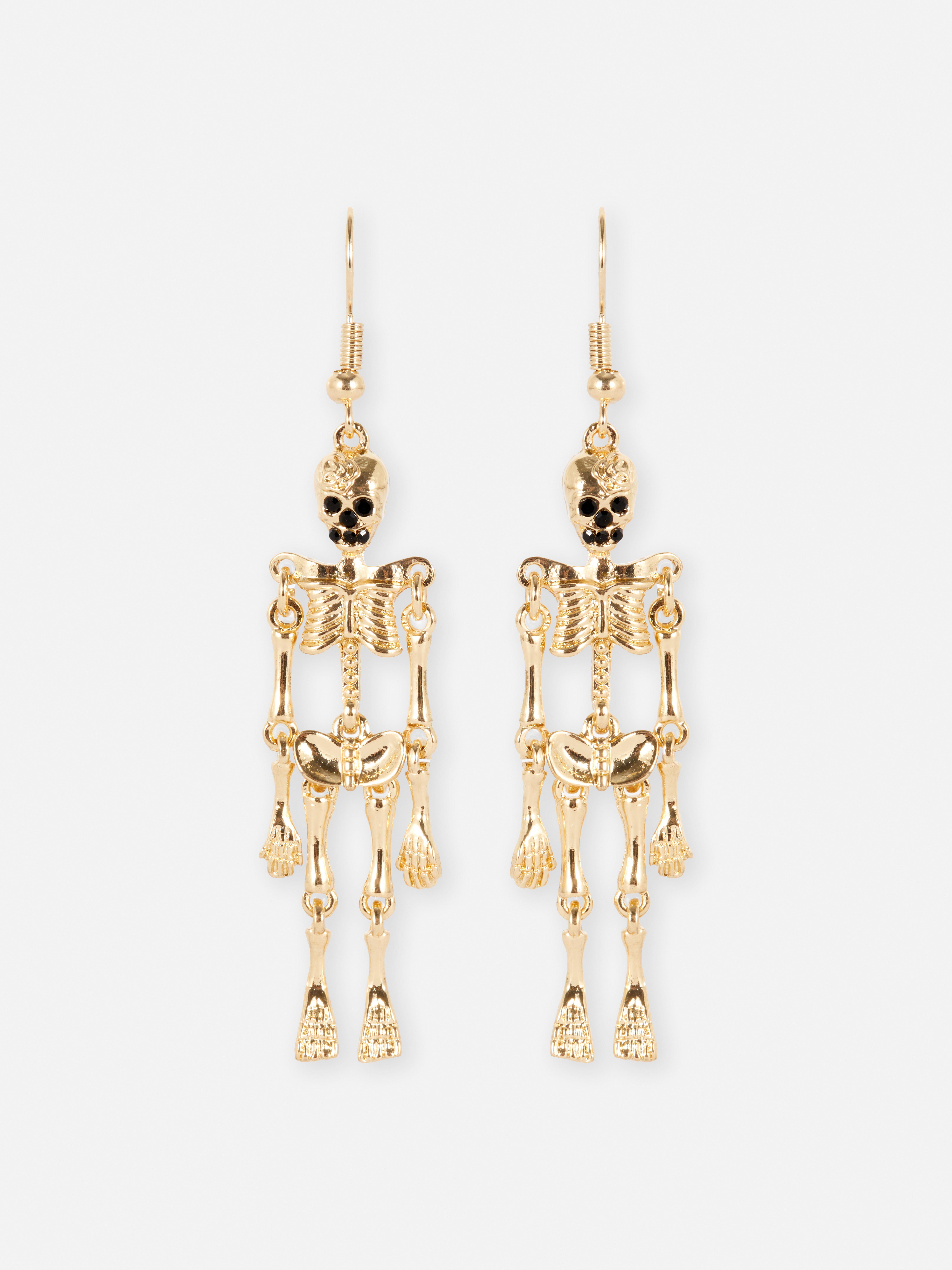 Halloween Skeleton Drop Earrings