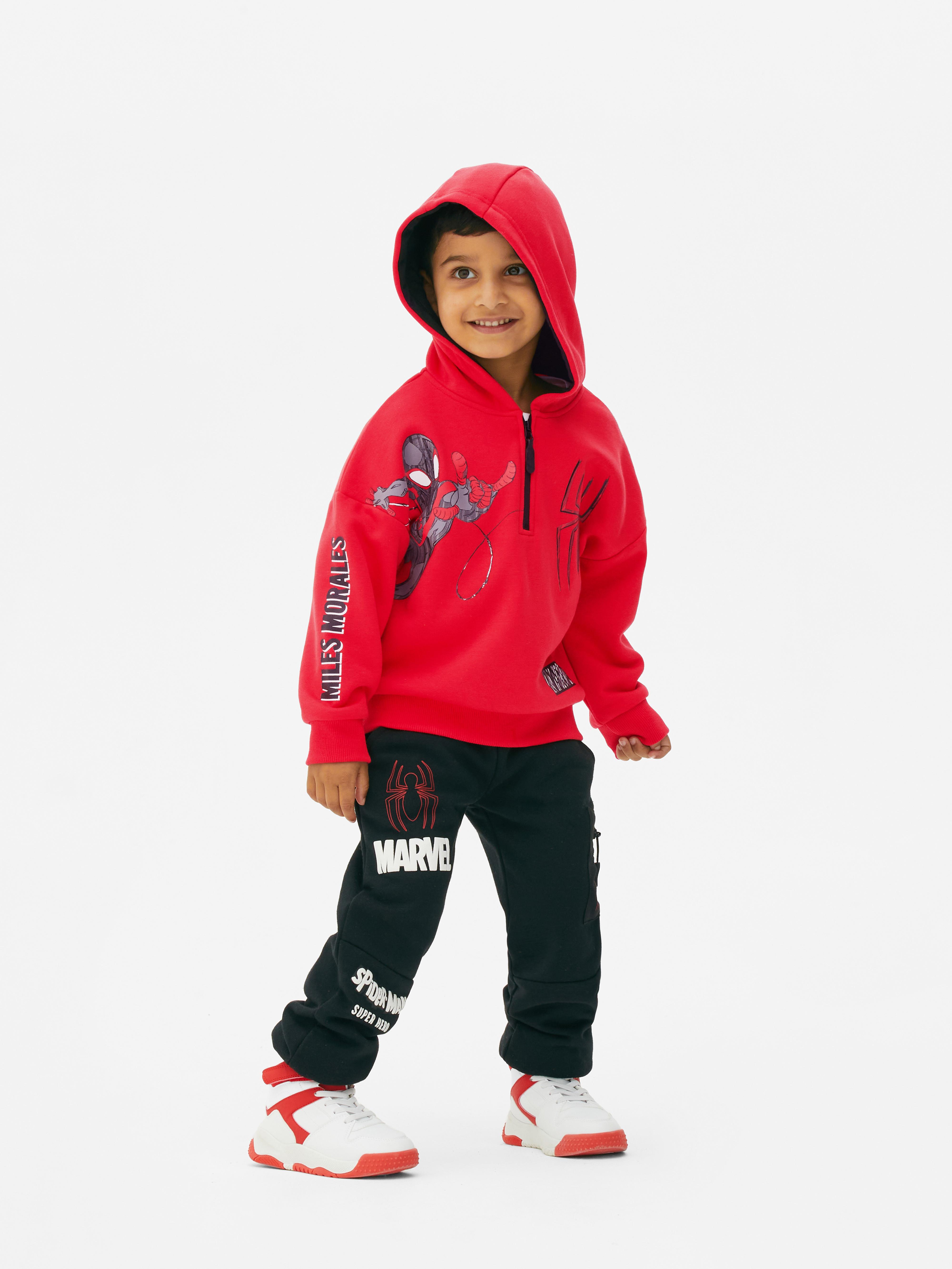 Miles Morales Costume Spider Man Sweatshirt à capuche pour