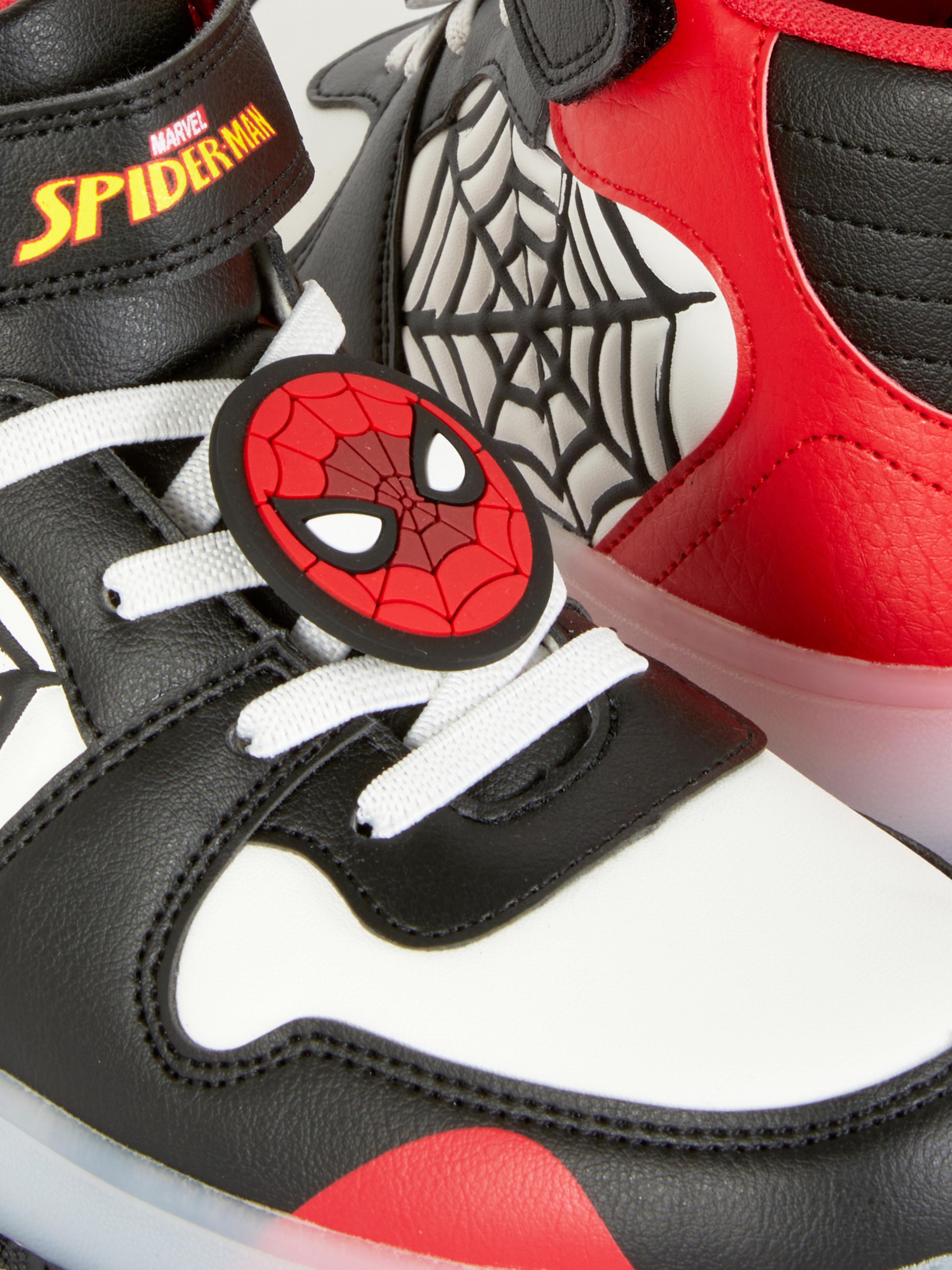 Spiderman light up on sale boots