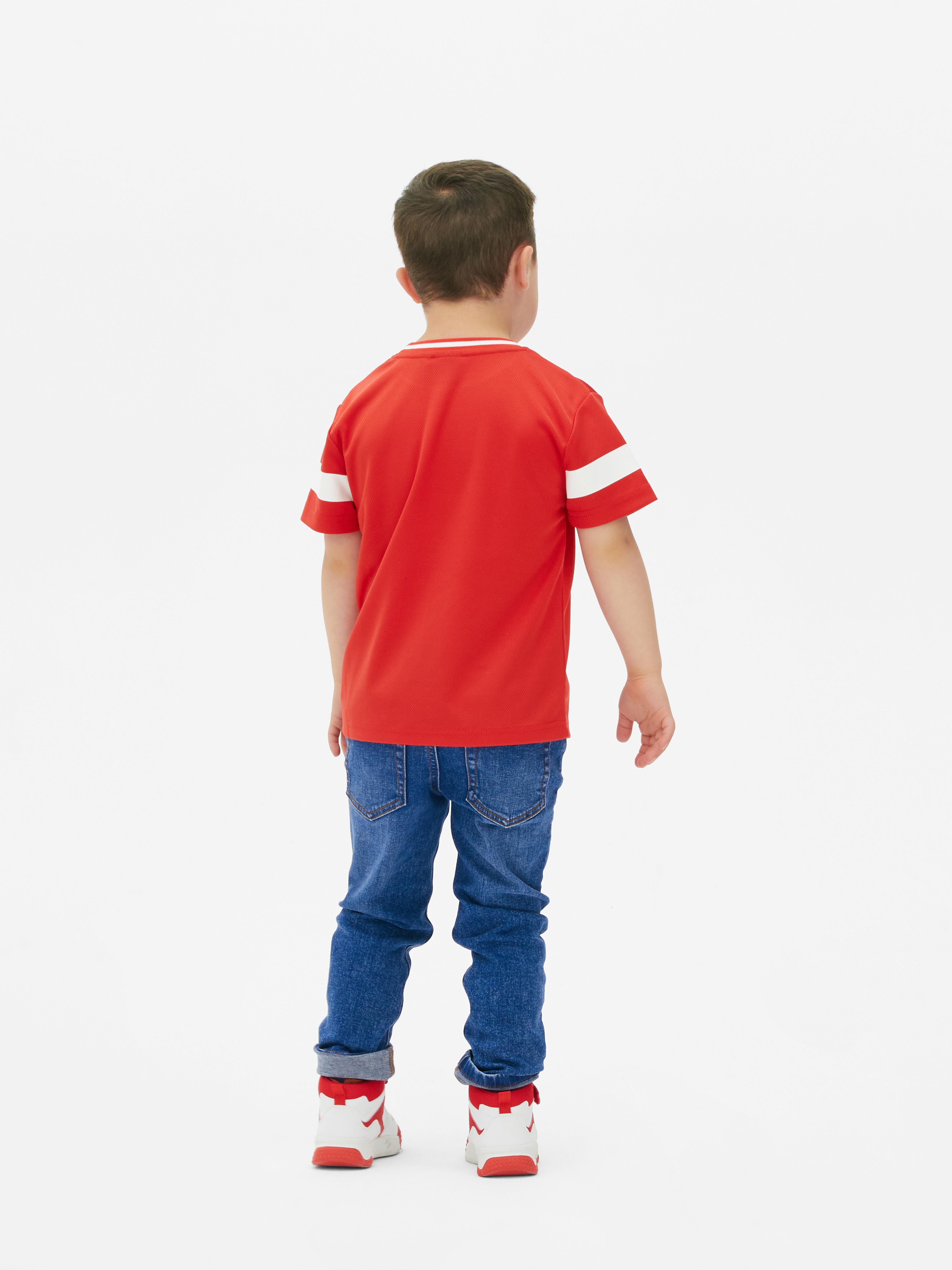 Camiseta roja niño online primark