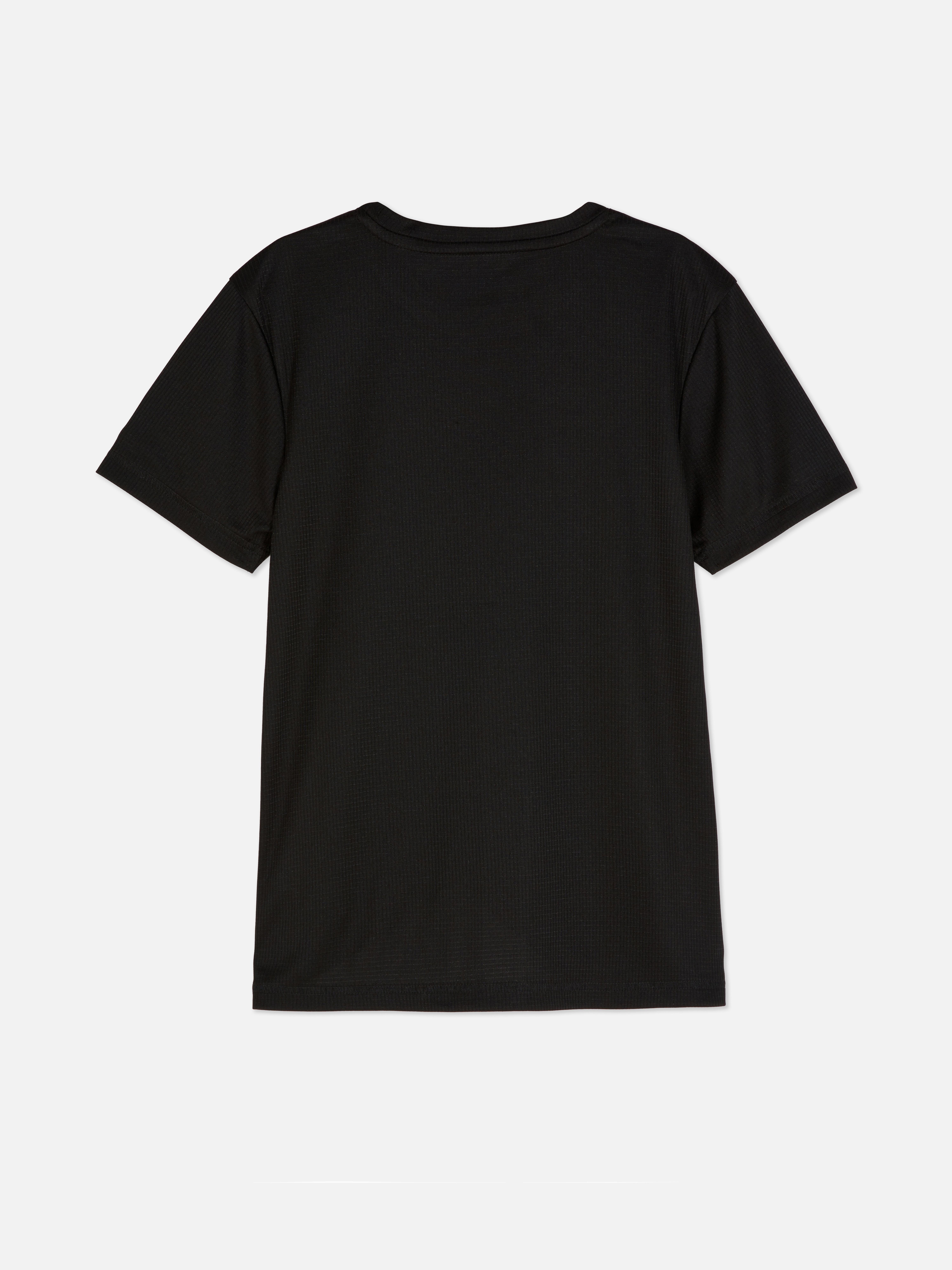 Jeansian Boys' Quick-Dry Sport Short Sleeve Polo - Athletic Tee For Active Kids - Black, XL