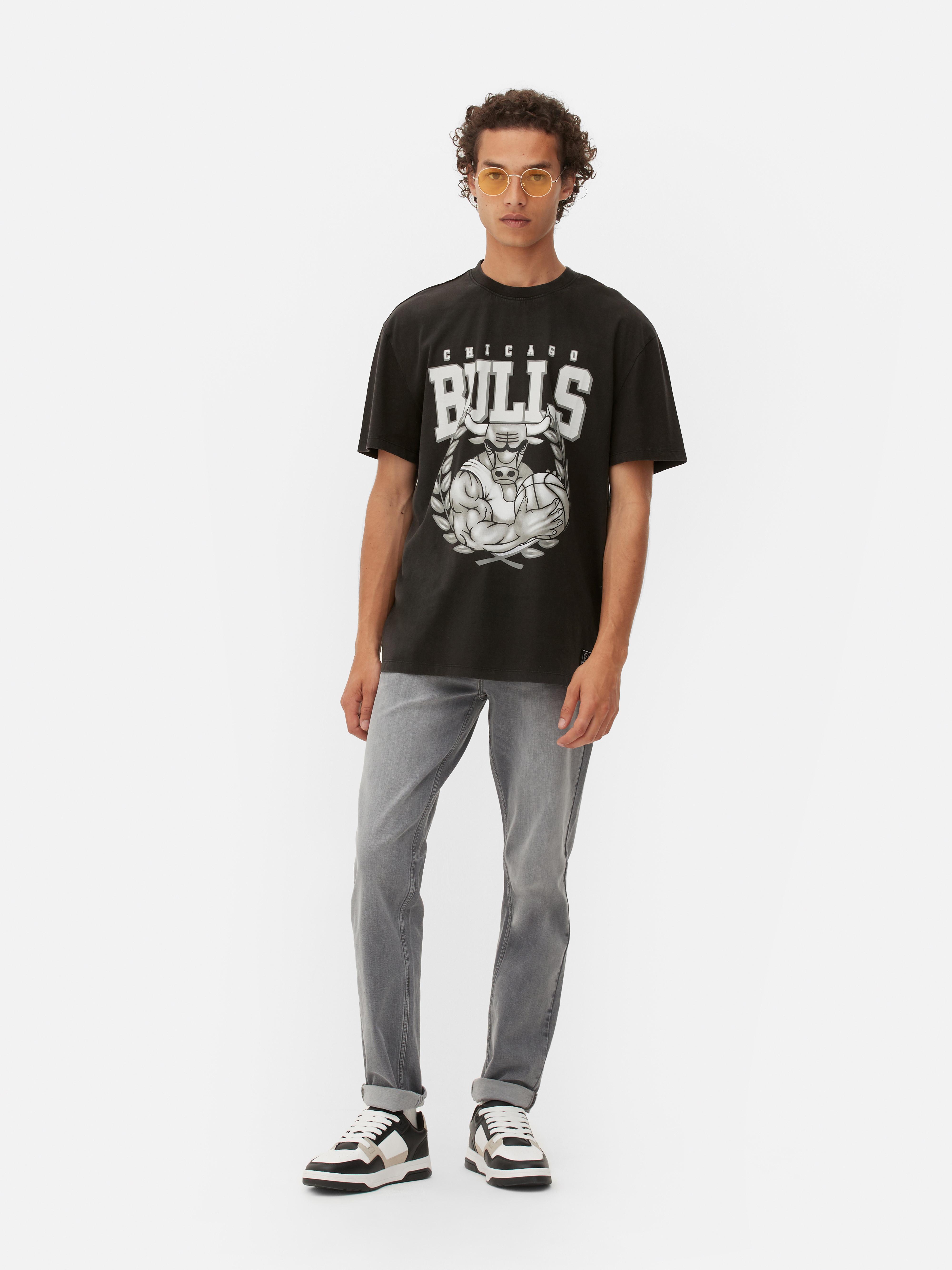 Camiseta de manga corta de los Chicago Bulls de la NBA Primark