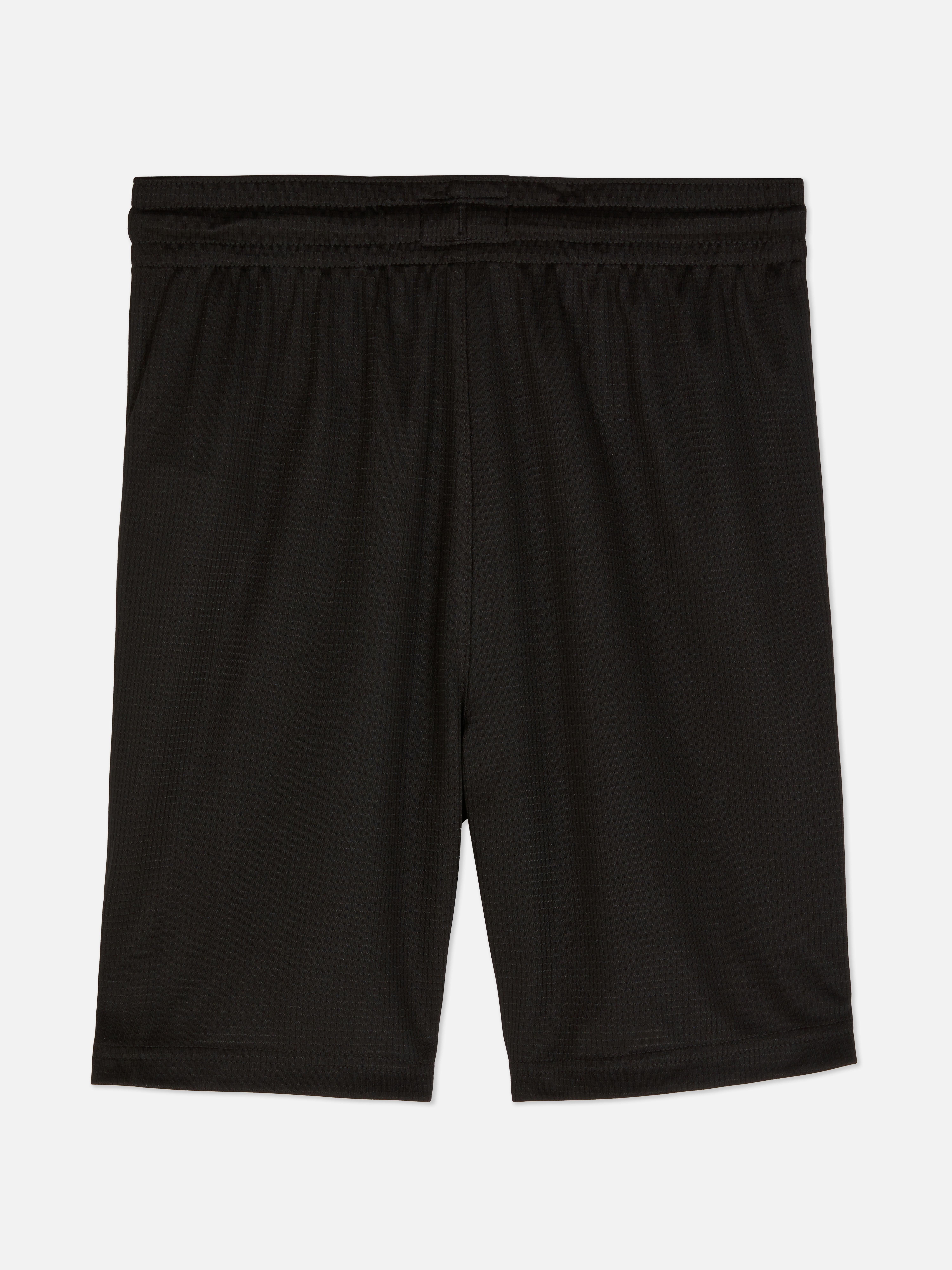 Mesh Drawstring Shorts