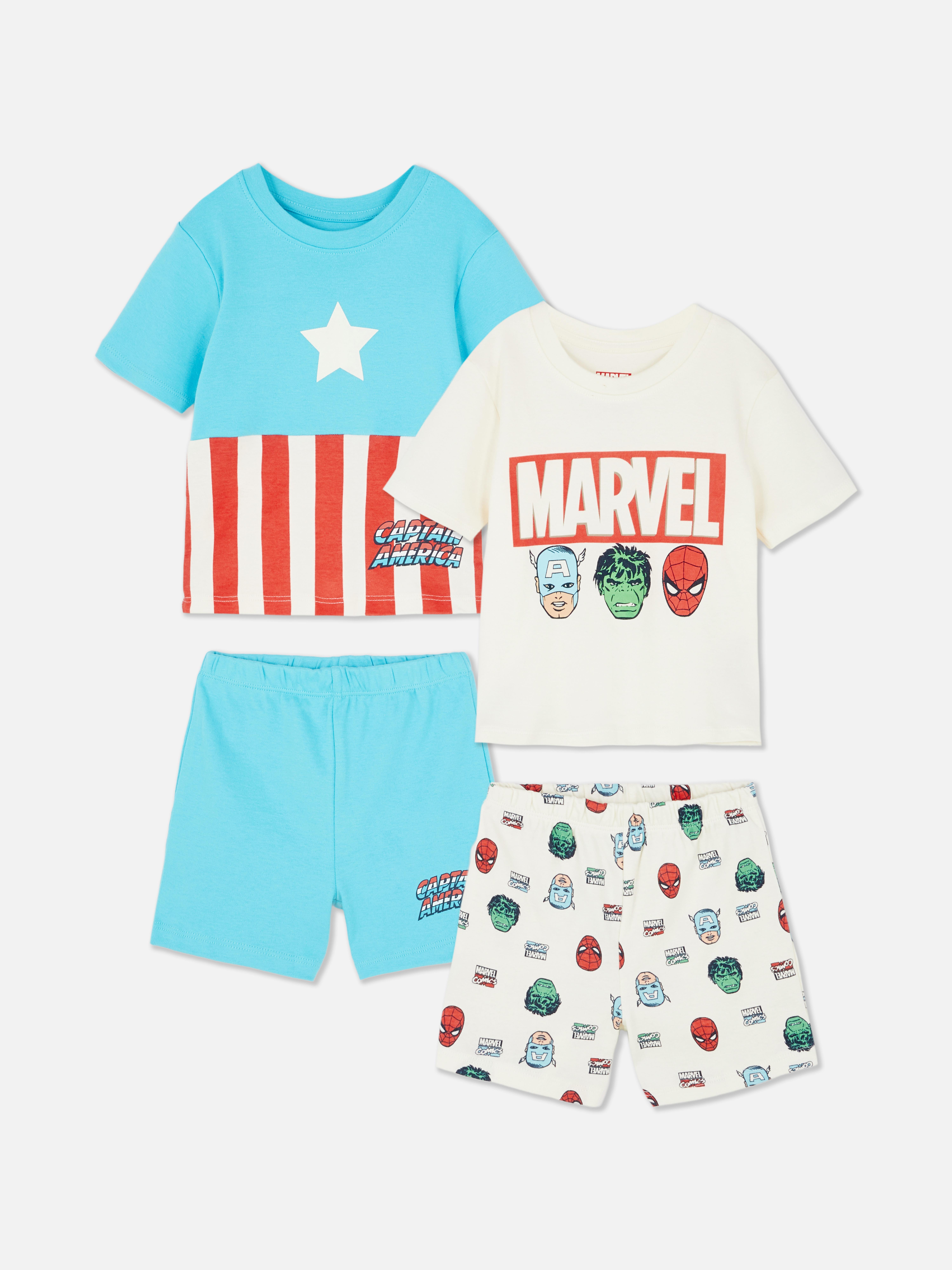 Piżama z motywem Avengersów Marvela, 2 komplety