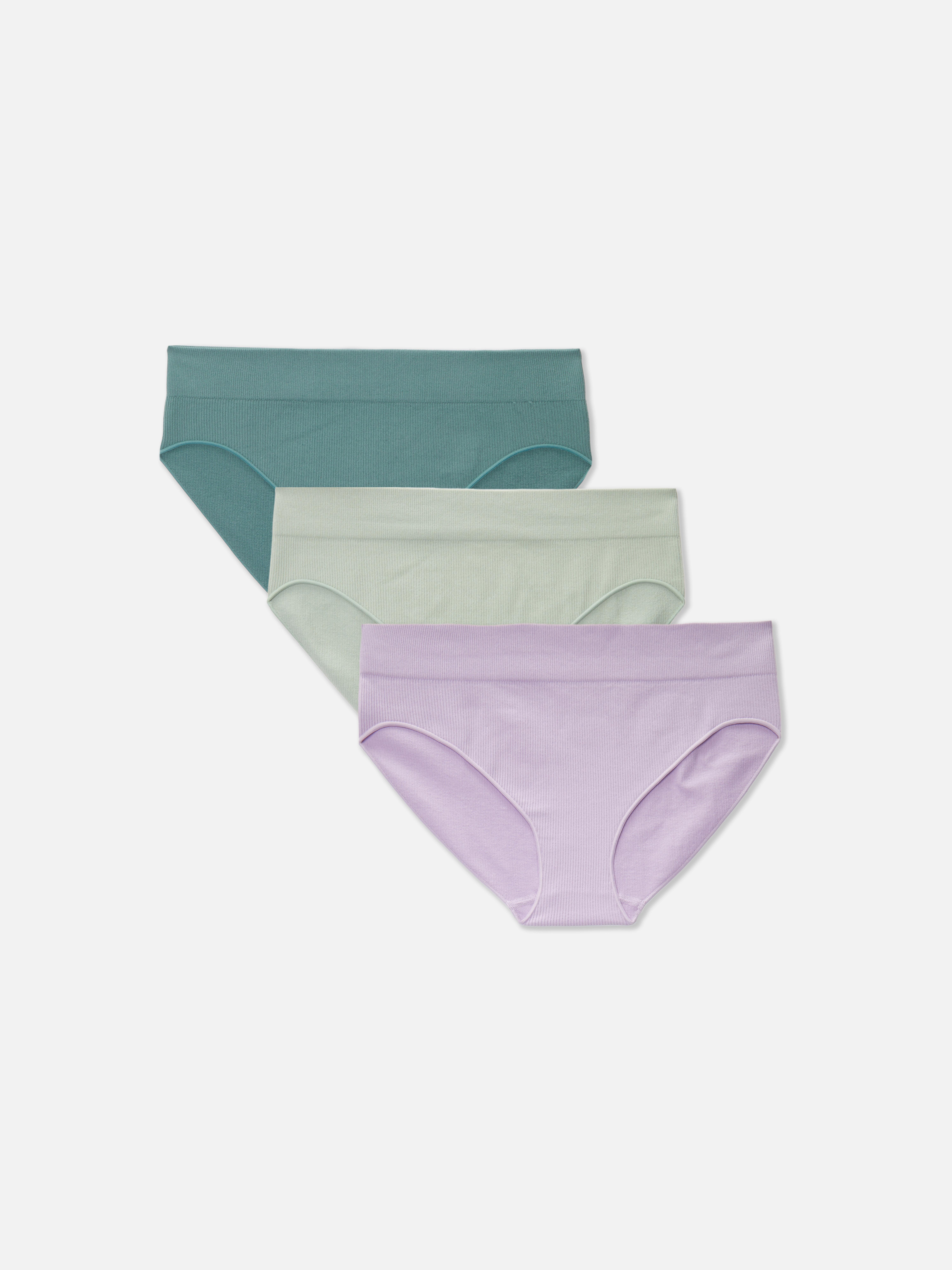 Primark Ladies 3PK Thong G string Brief Womens Underwear Knicker Underpants  Net
