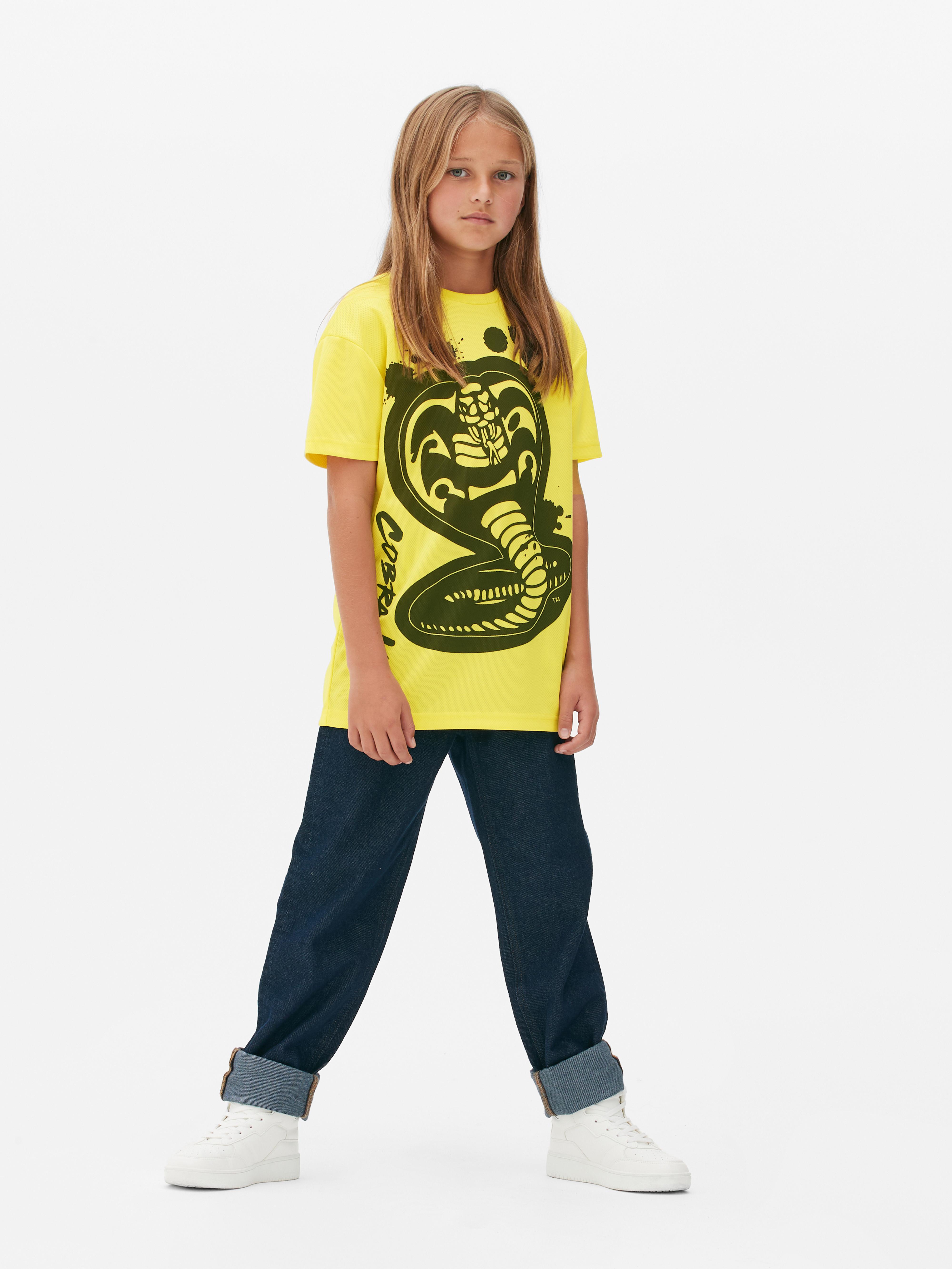 T-shirt logótipo Cobra Kai