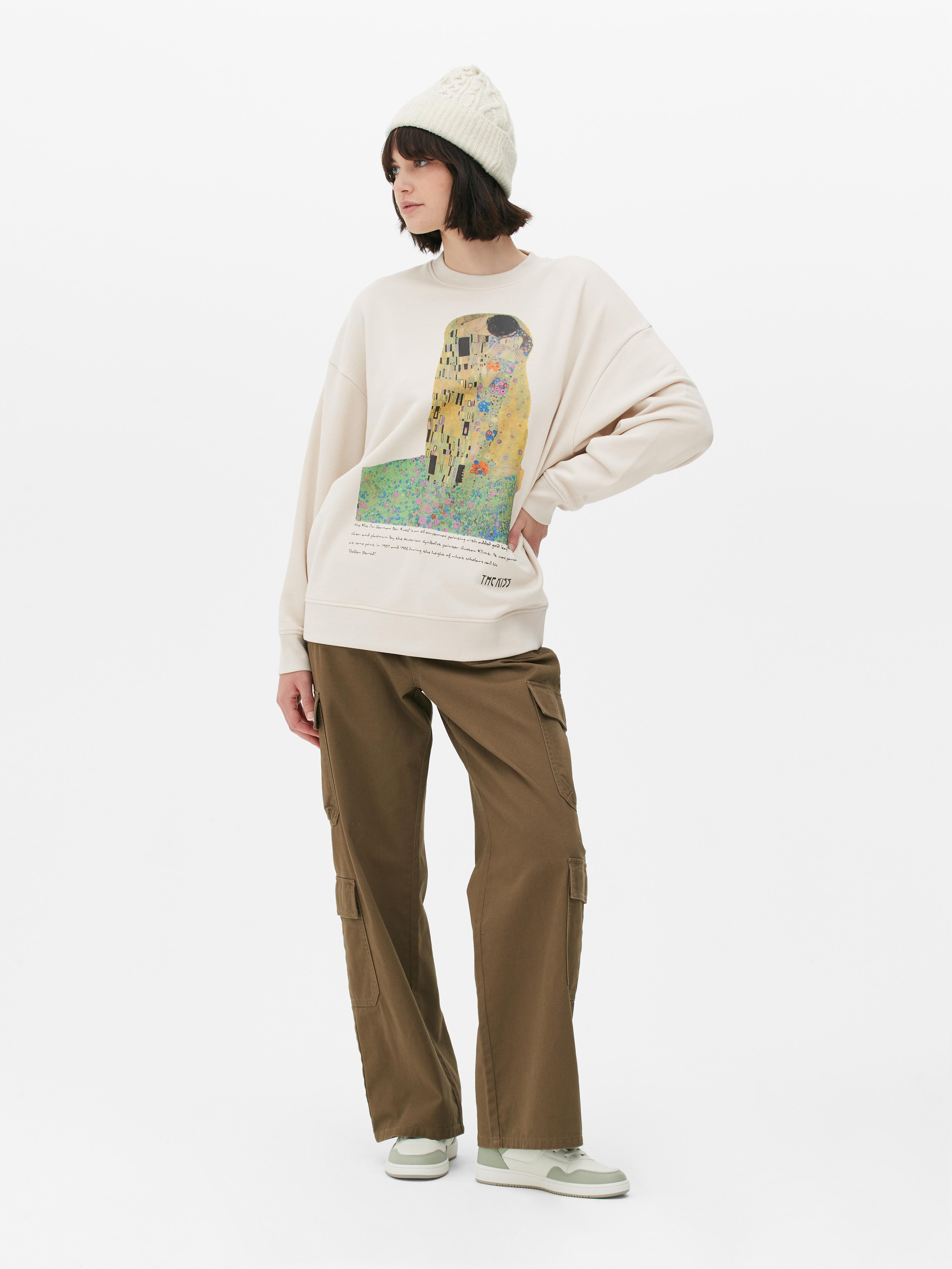 Gustav Klimt Graphic Sweatshirt Primark