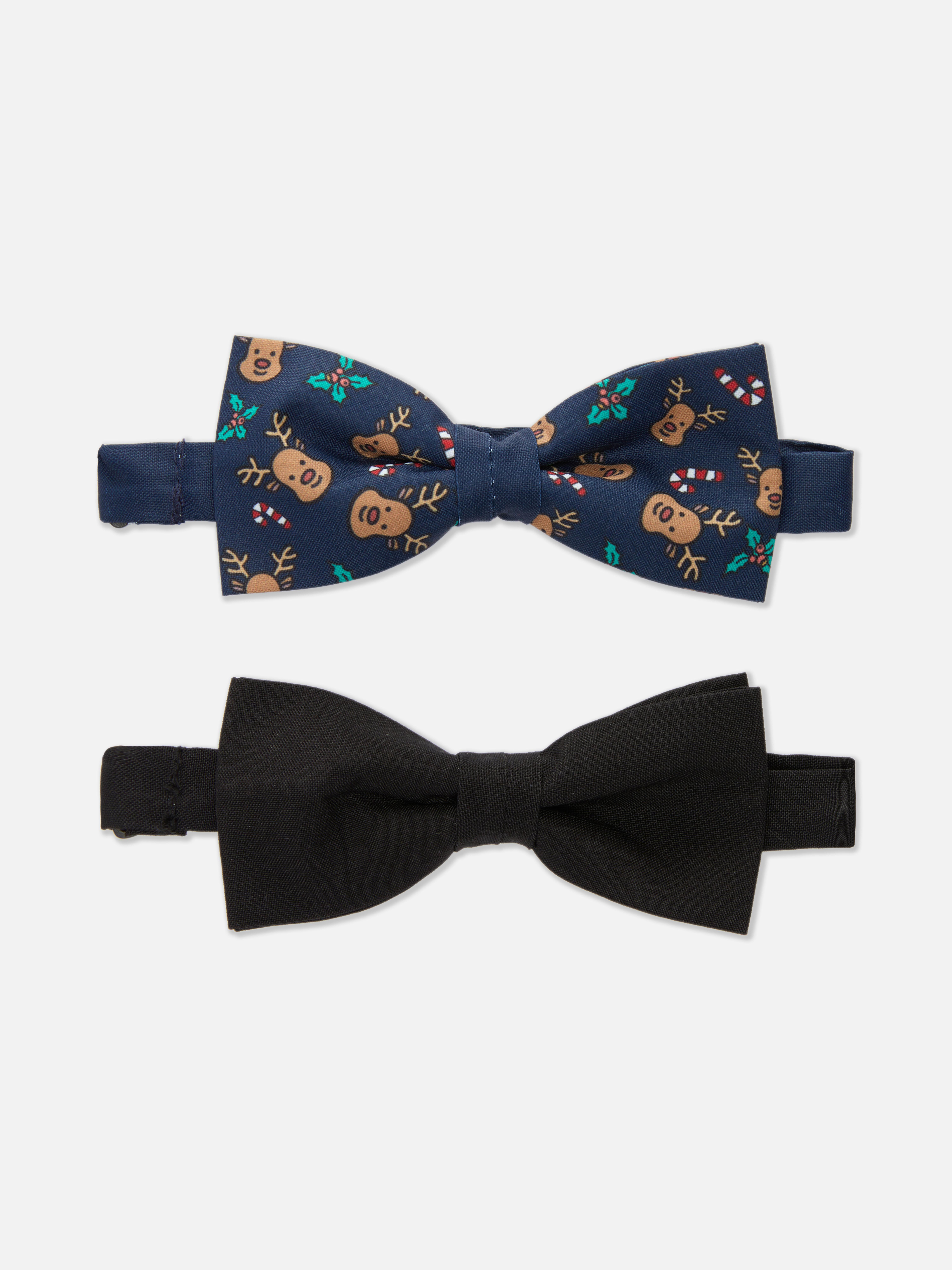 2-Pack Christmas Bow Ties