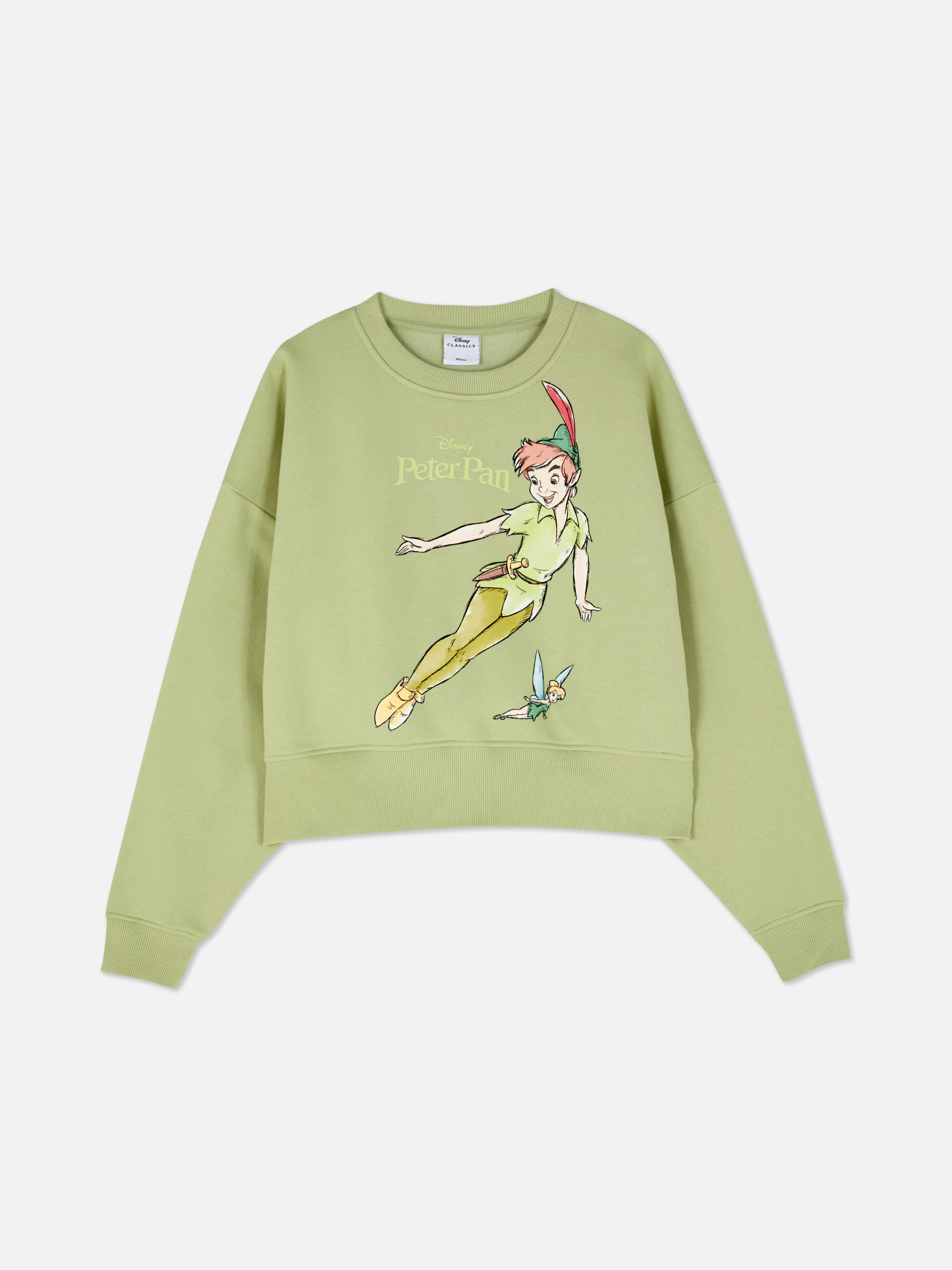 Disney's Peter Pan Cropped Sweatshirt Primark