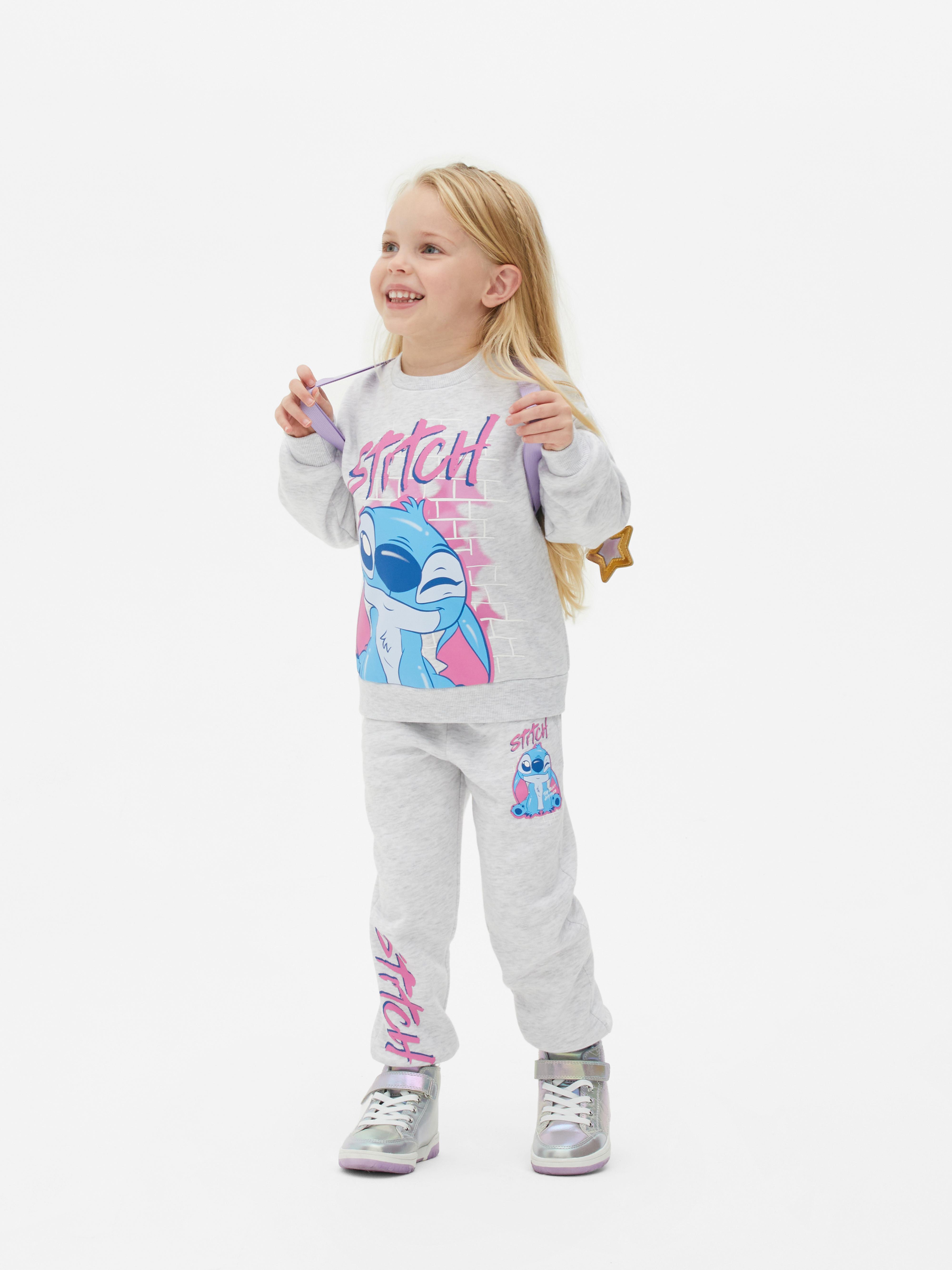 Sweat a Capuche Primark Fille Outlet - Lilo and Stitch Grise