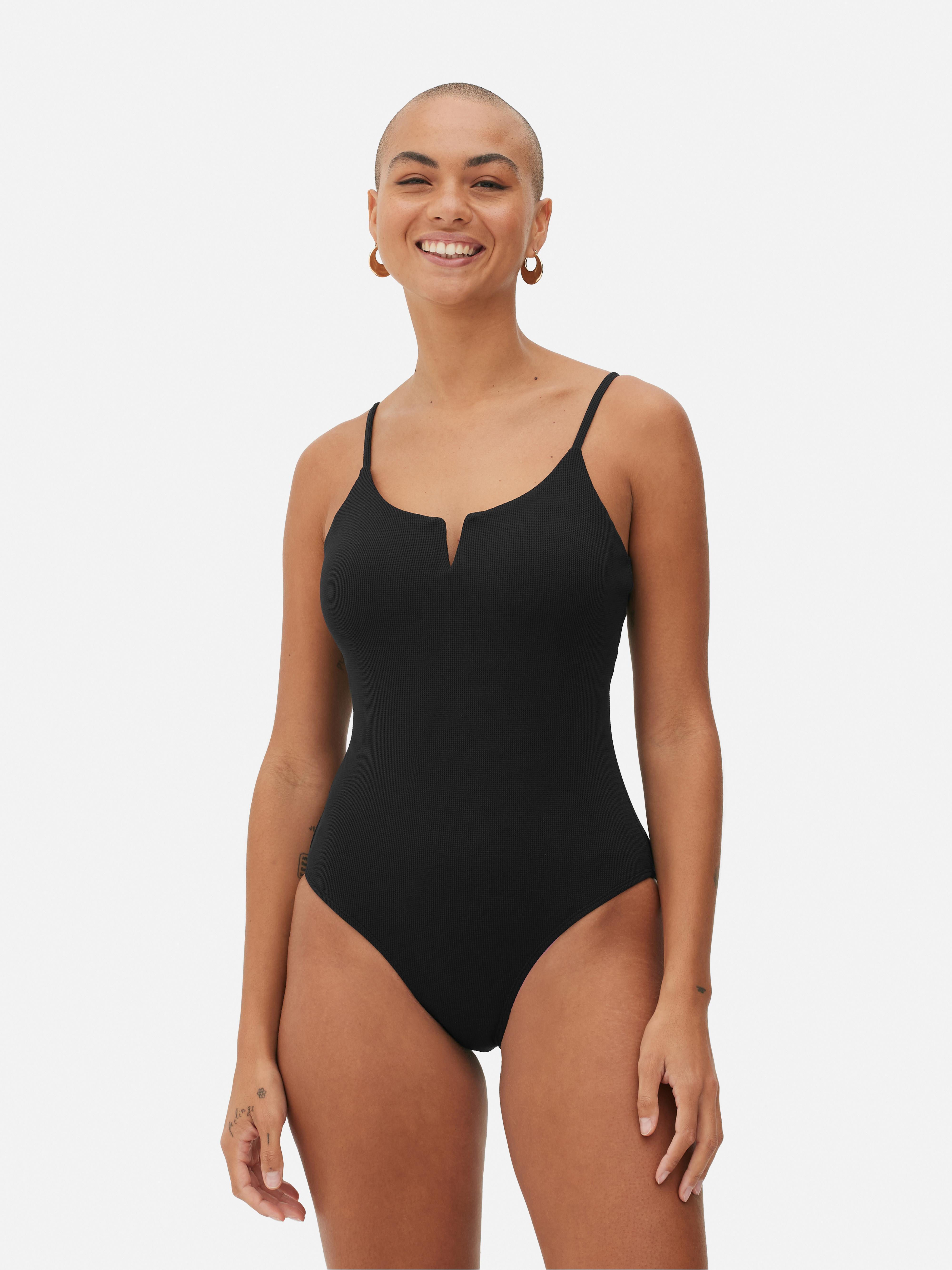 Maillot de bain côtelé