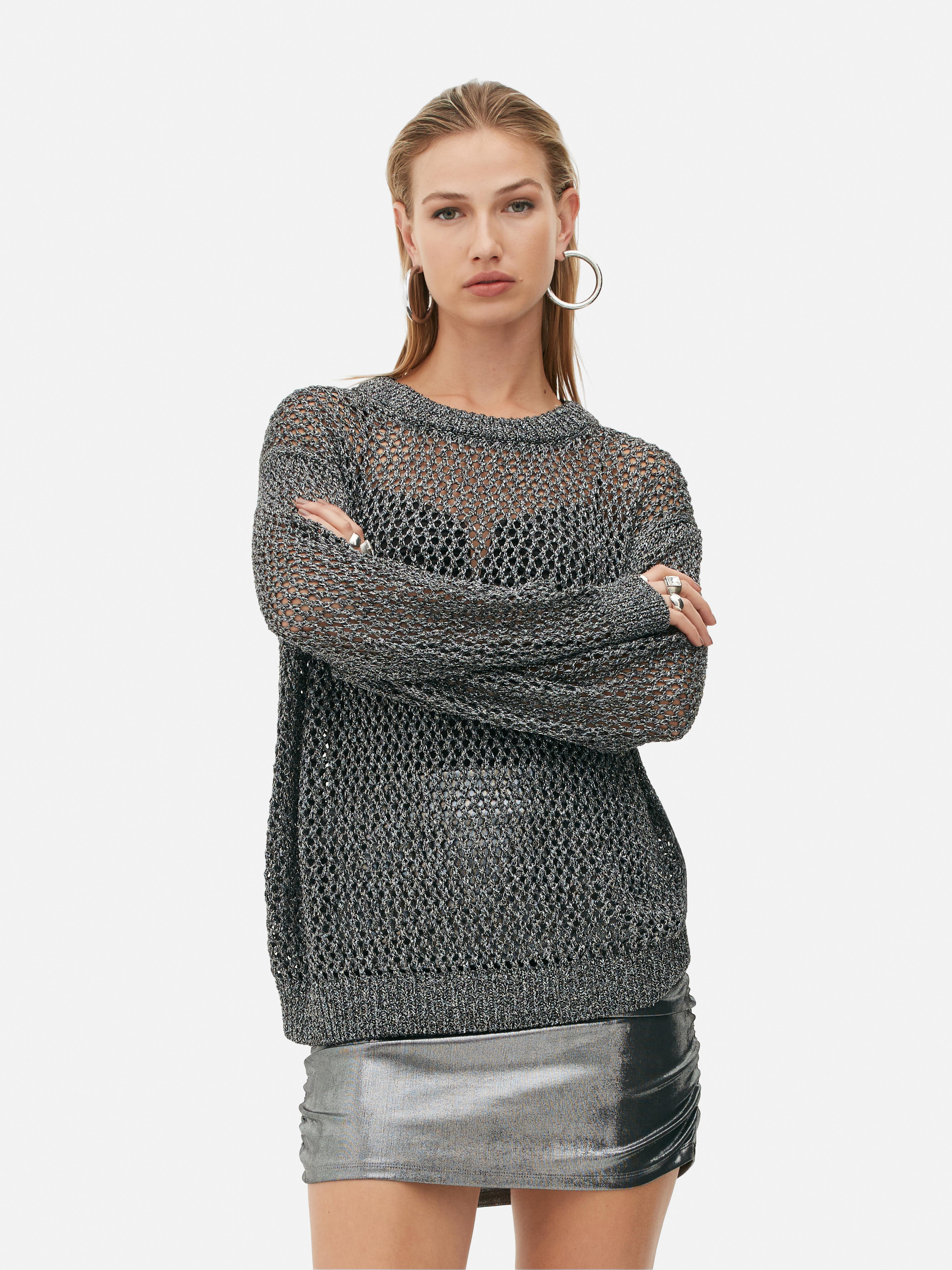 Rita Ora Sparkle Knit Jumper