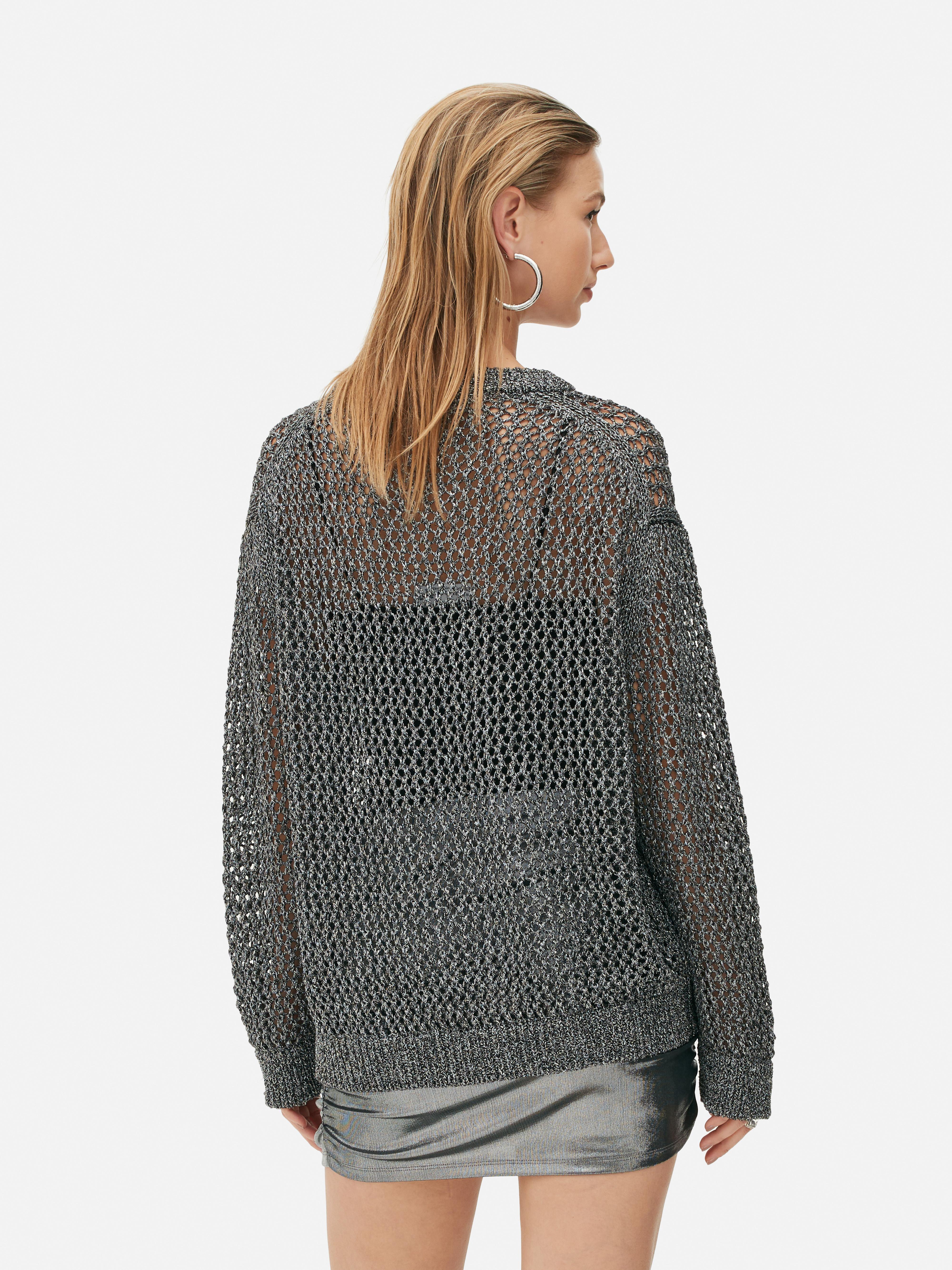 Rita Ora Sparkle Knit Jumper