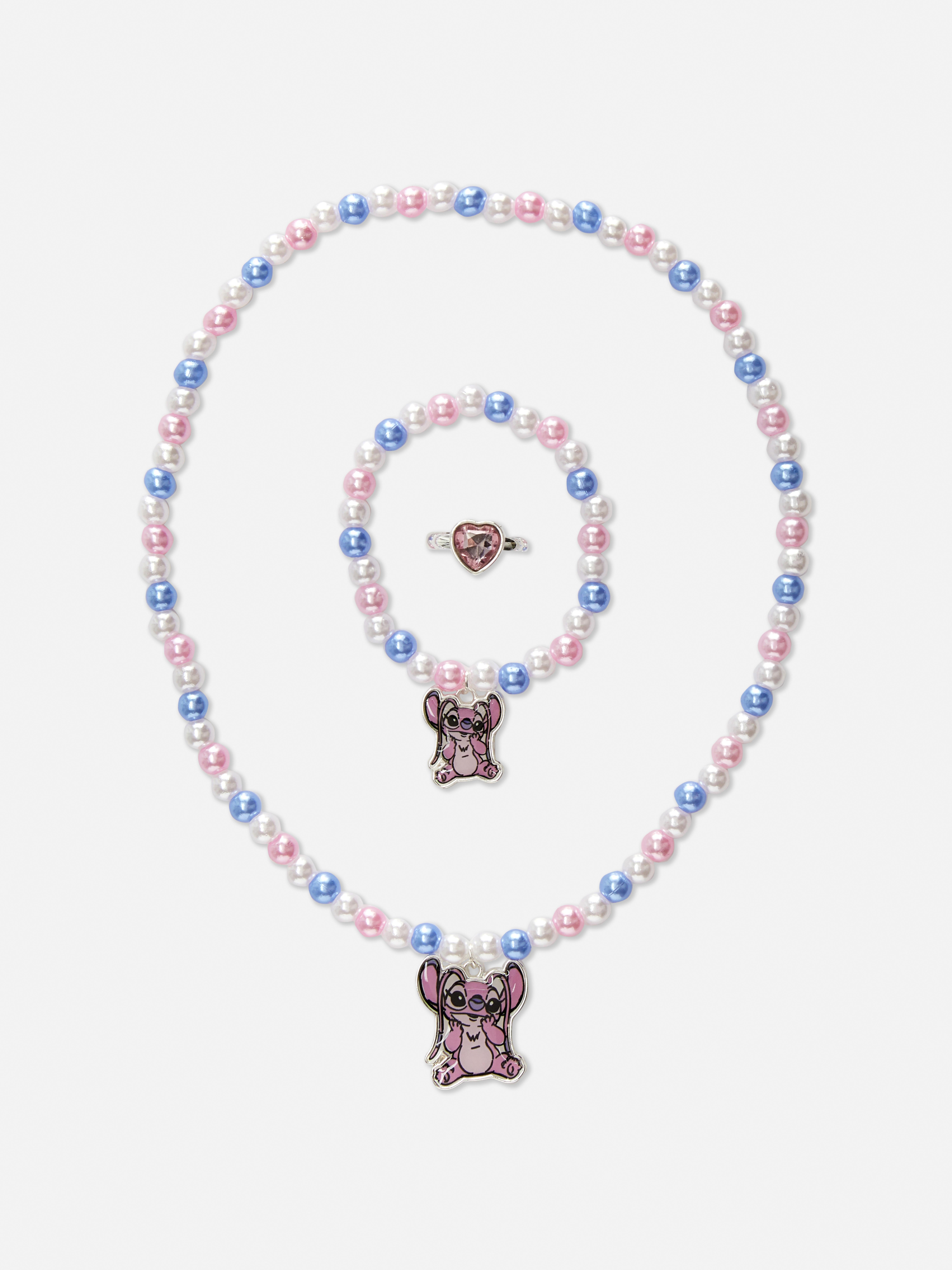 „Disney Lilo & Stitch“ Schmuckset mit Perlen