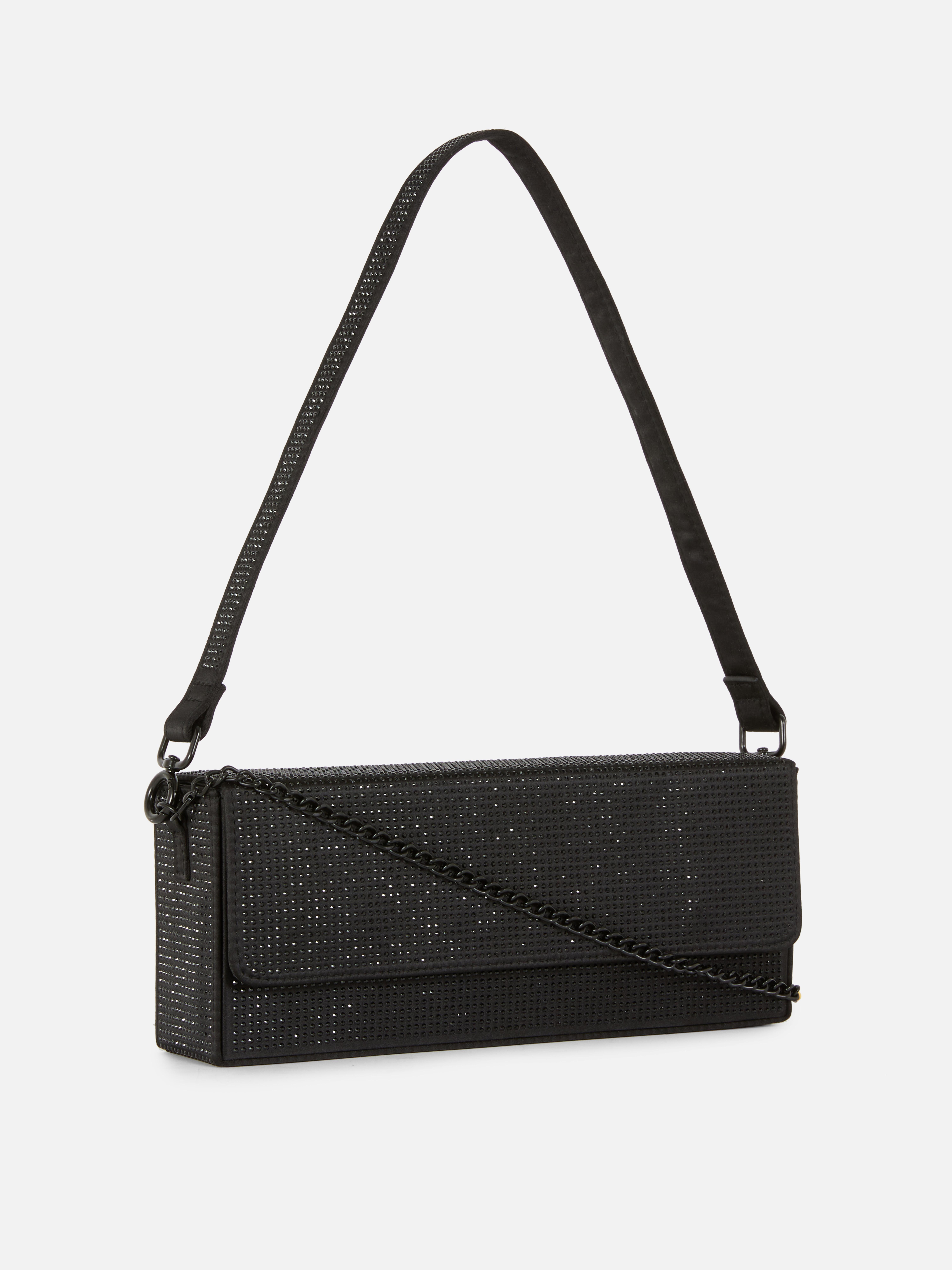 Rita Ora Diamanté Clutch Bag