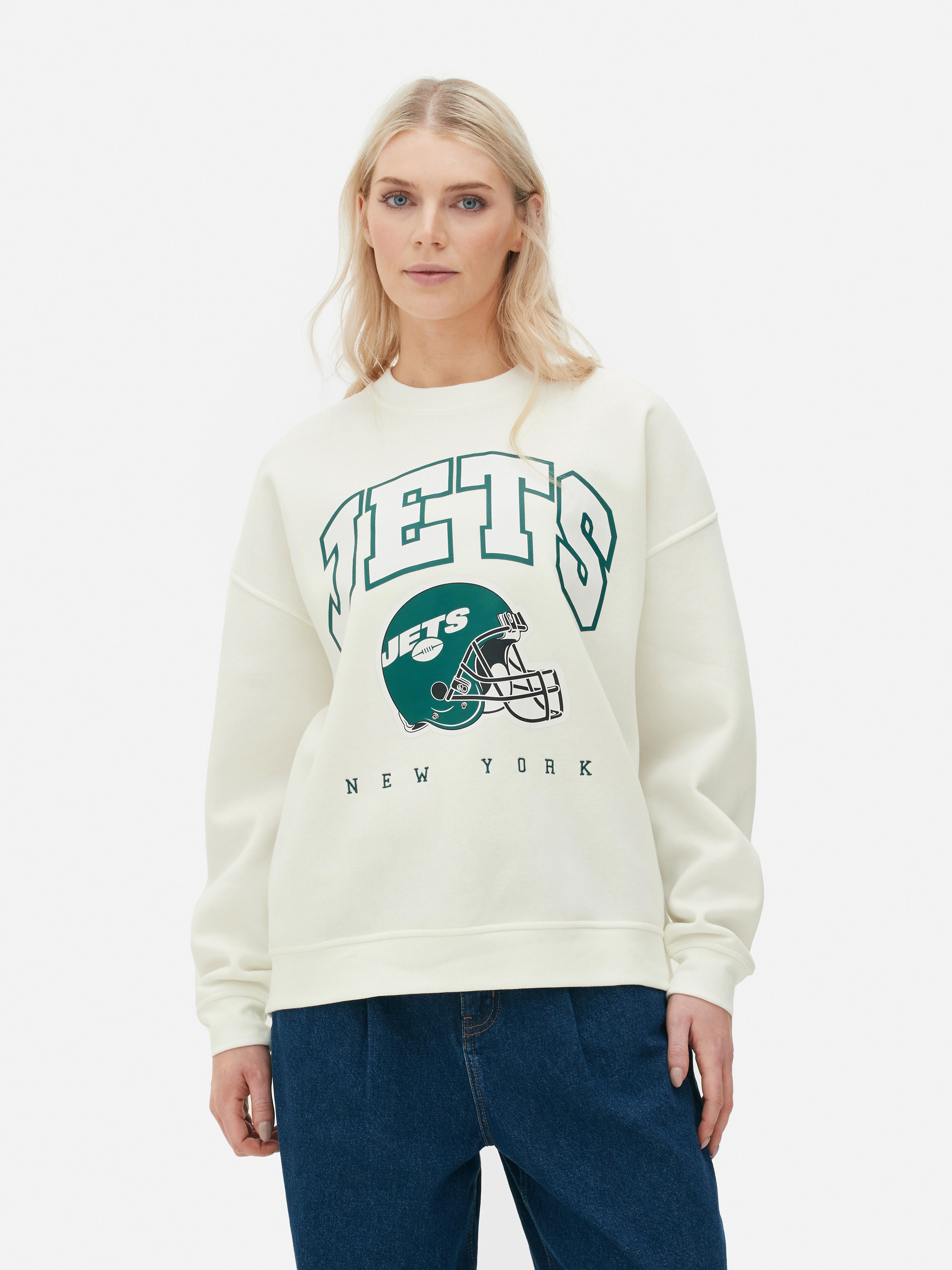 Jets hotsell crewneck sweatshirt