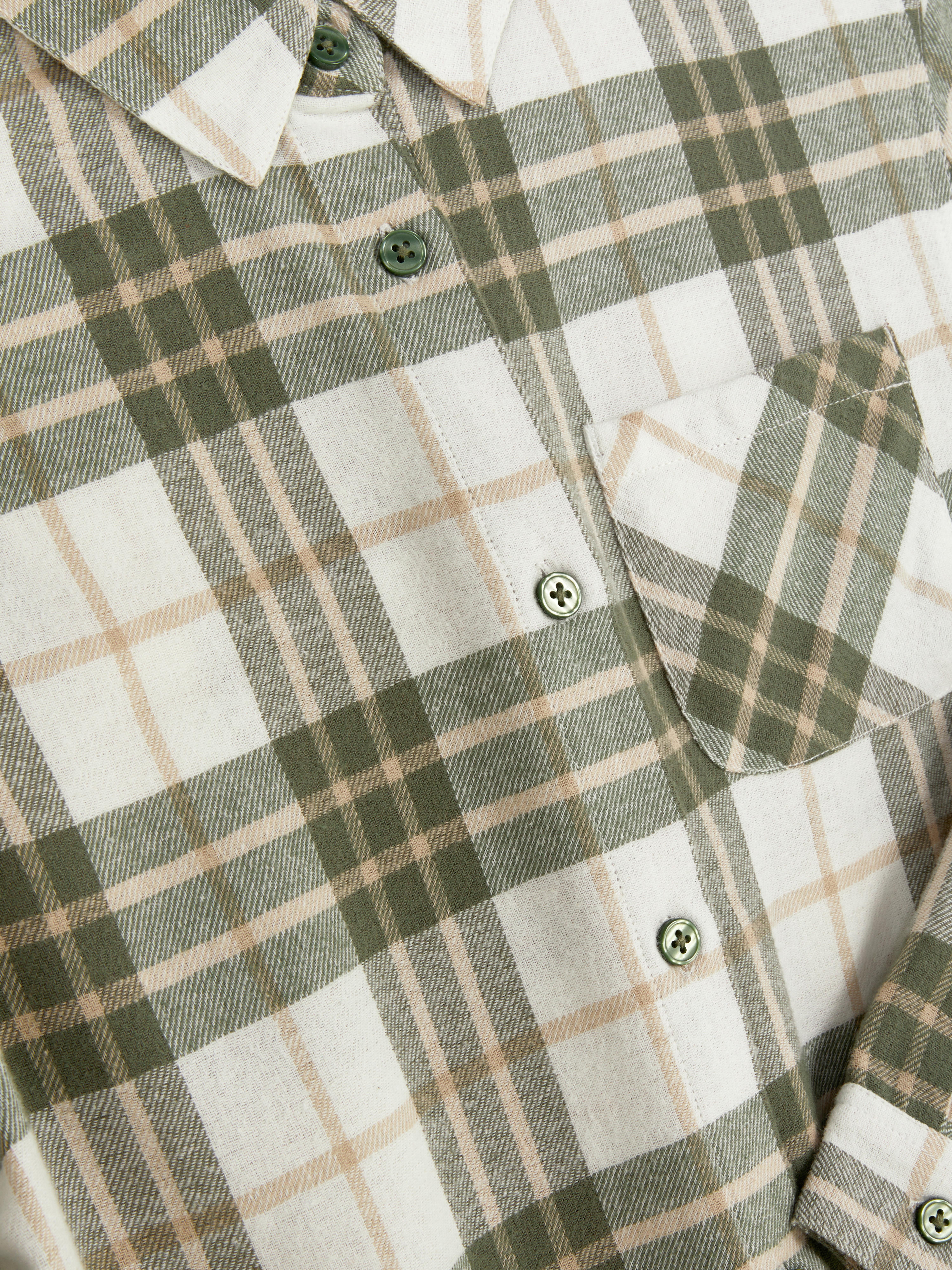 Camisa manga comprida xadrez