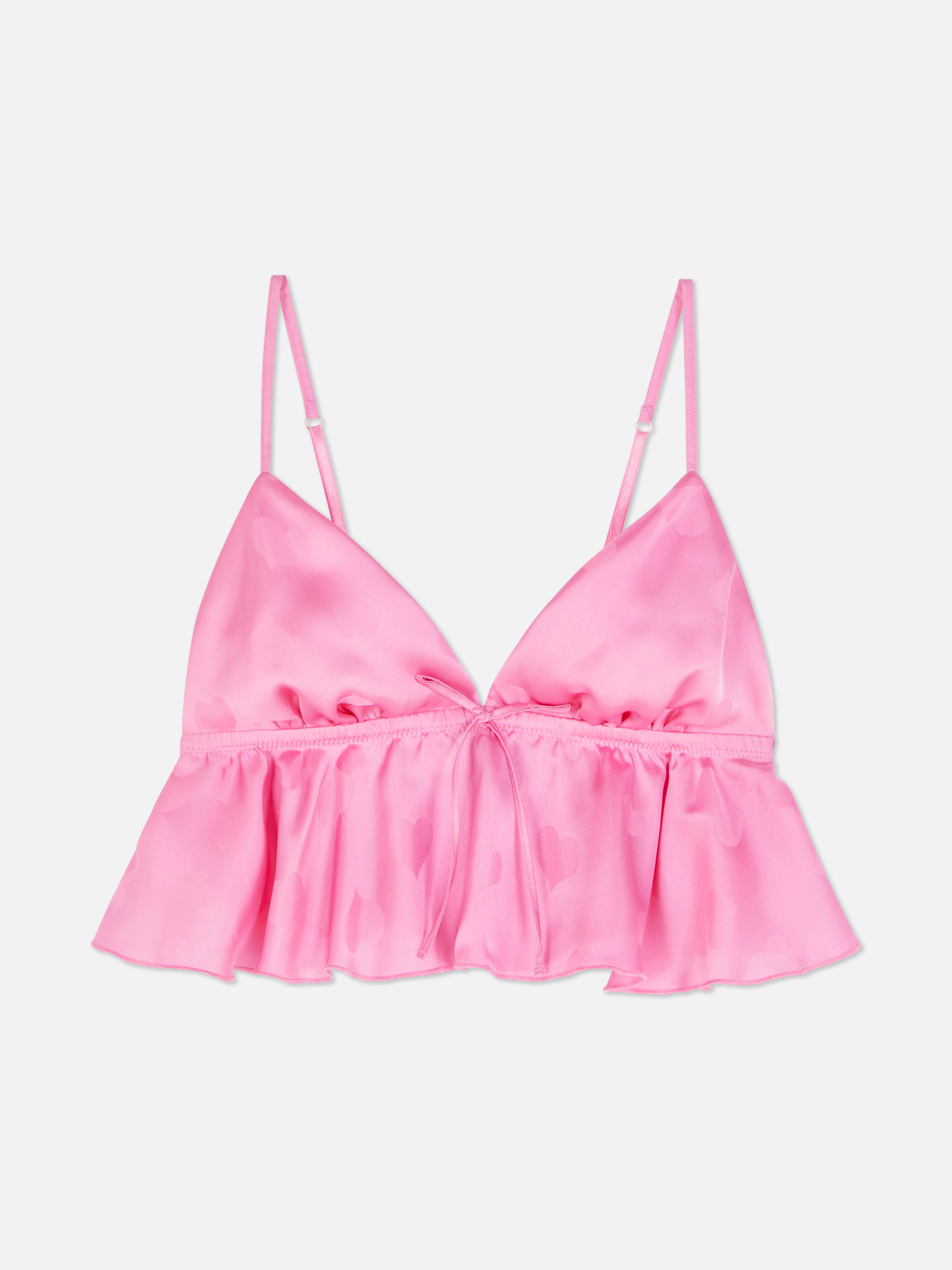 Primark ~ Blush Pink Leaf Lace Bralette
