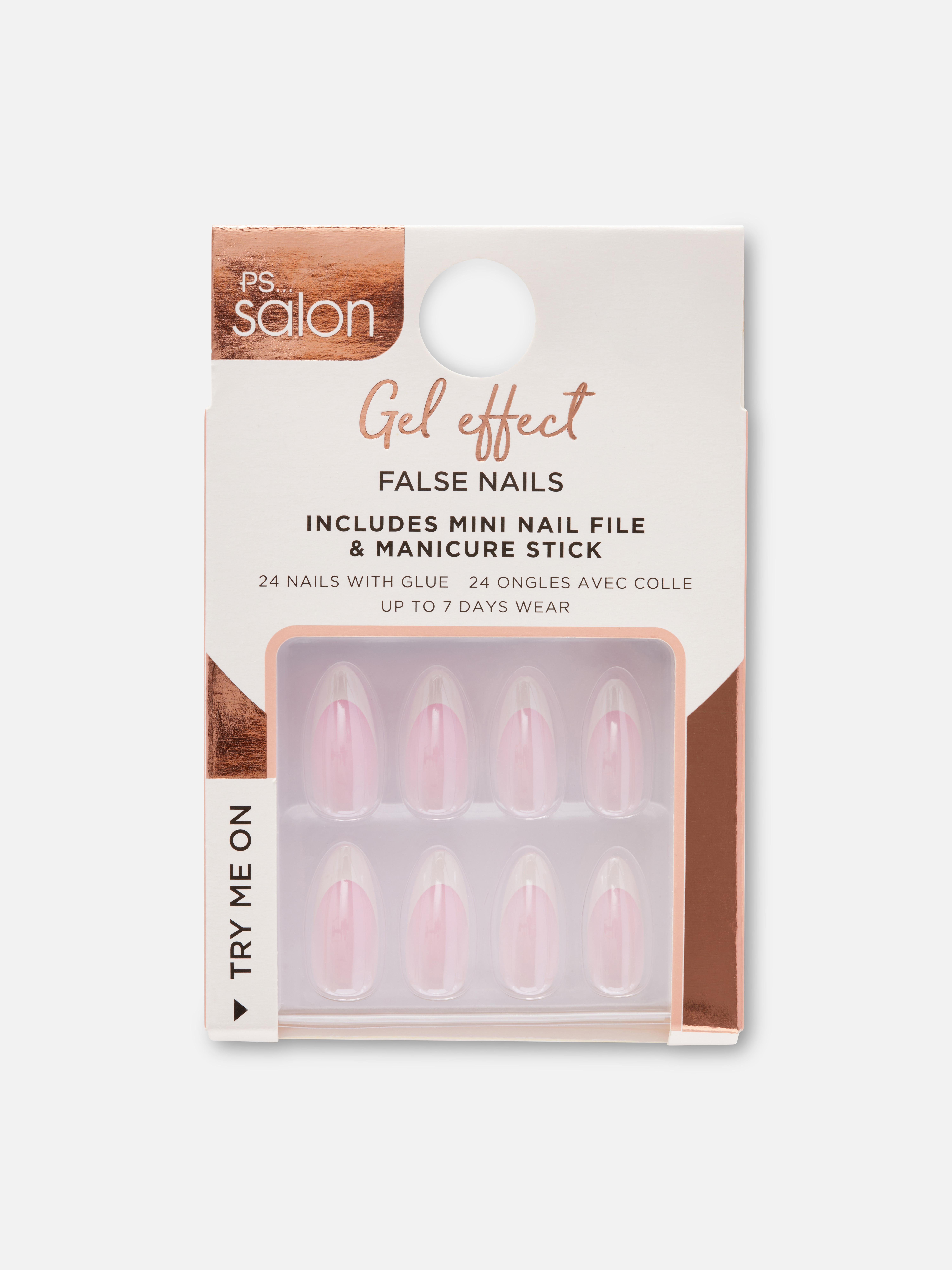 Salon Glazed French Nails