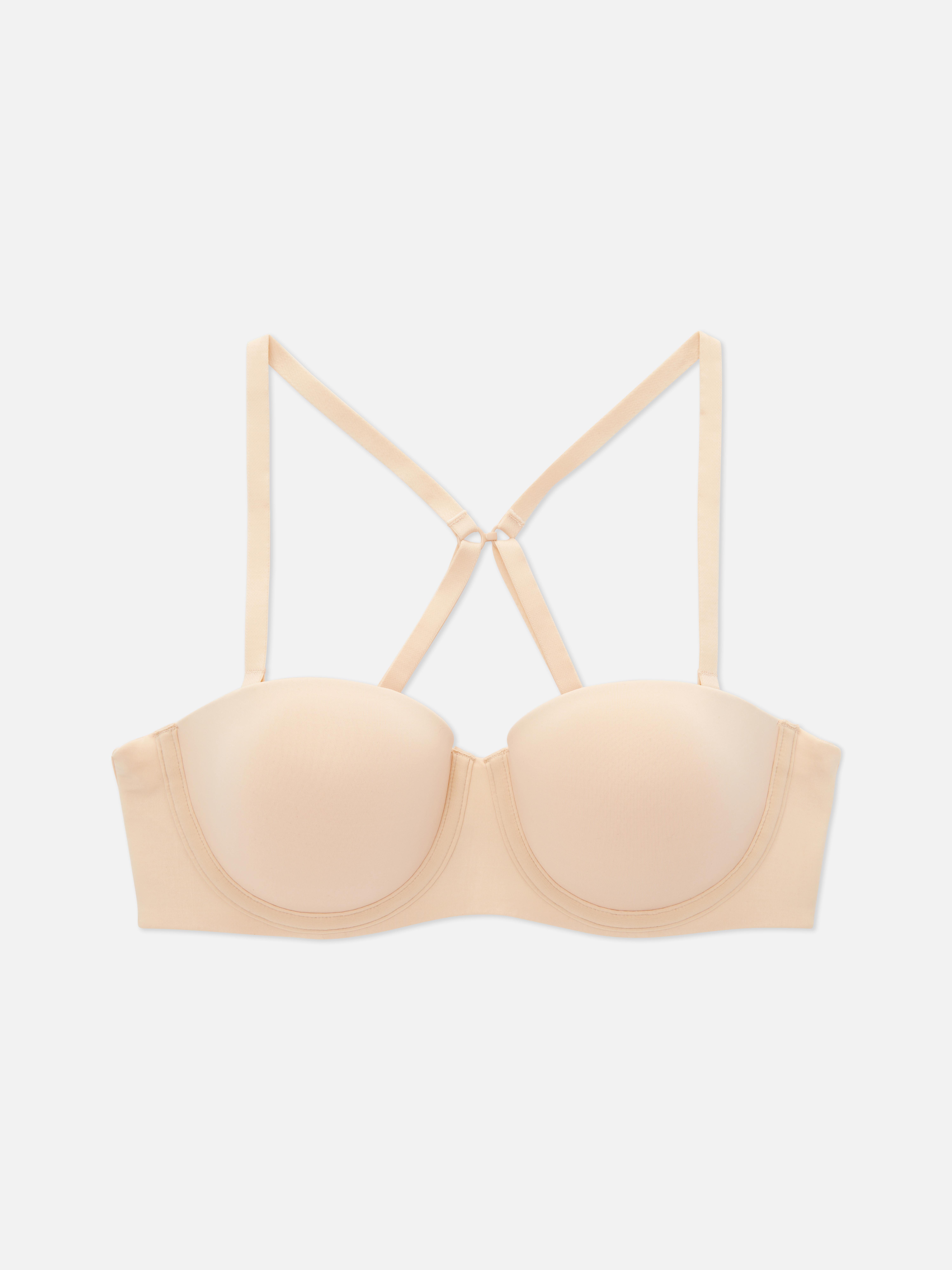 Maternity Wear Primark Adhesive Bra Strapless Sticky Push Up Silicone Bra  for Backless Dress with Nipple Covers Creme : : Fashion