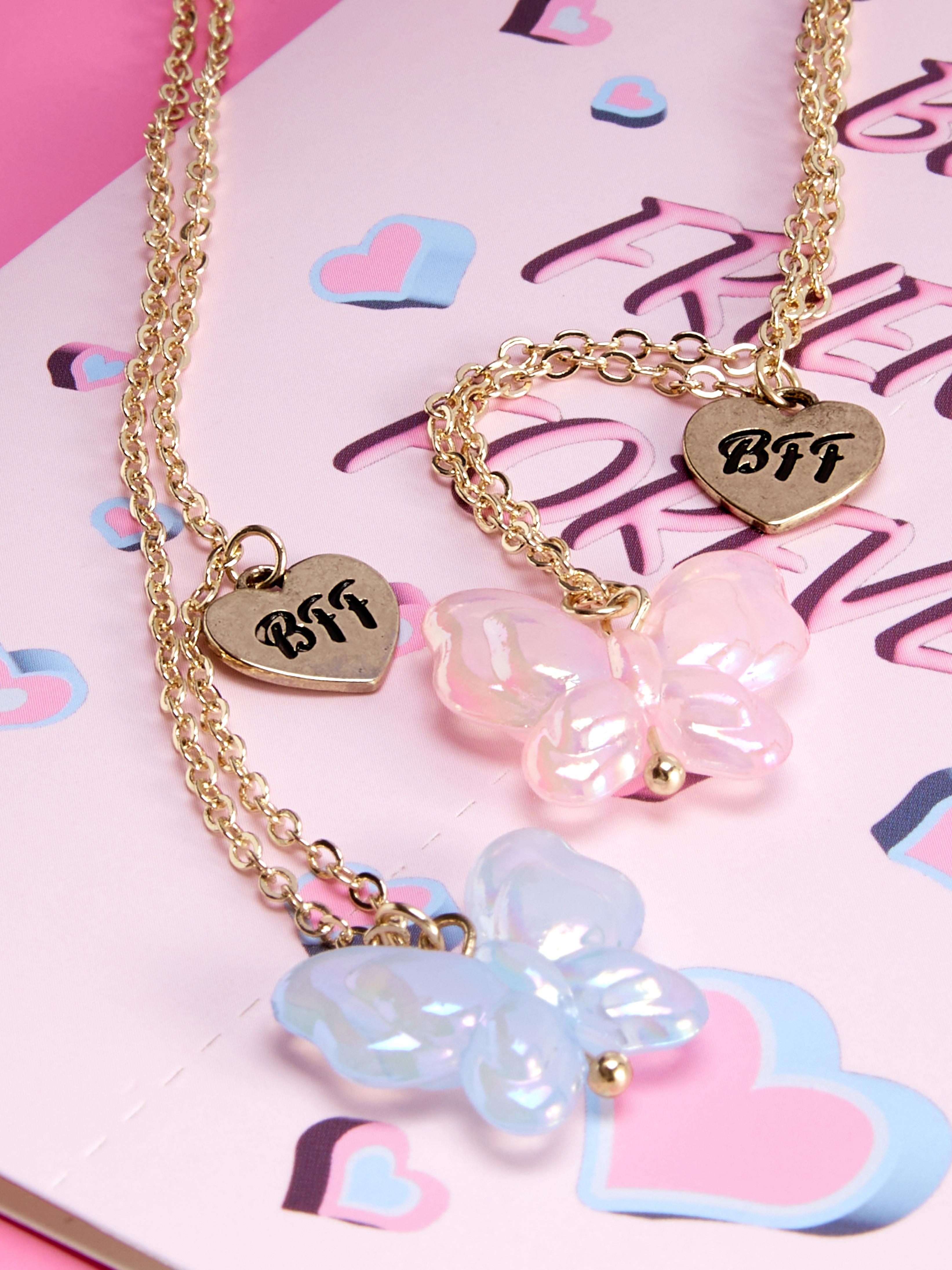 Collier Fille Best Friends (Lot de 2 Colliers)