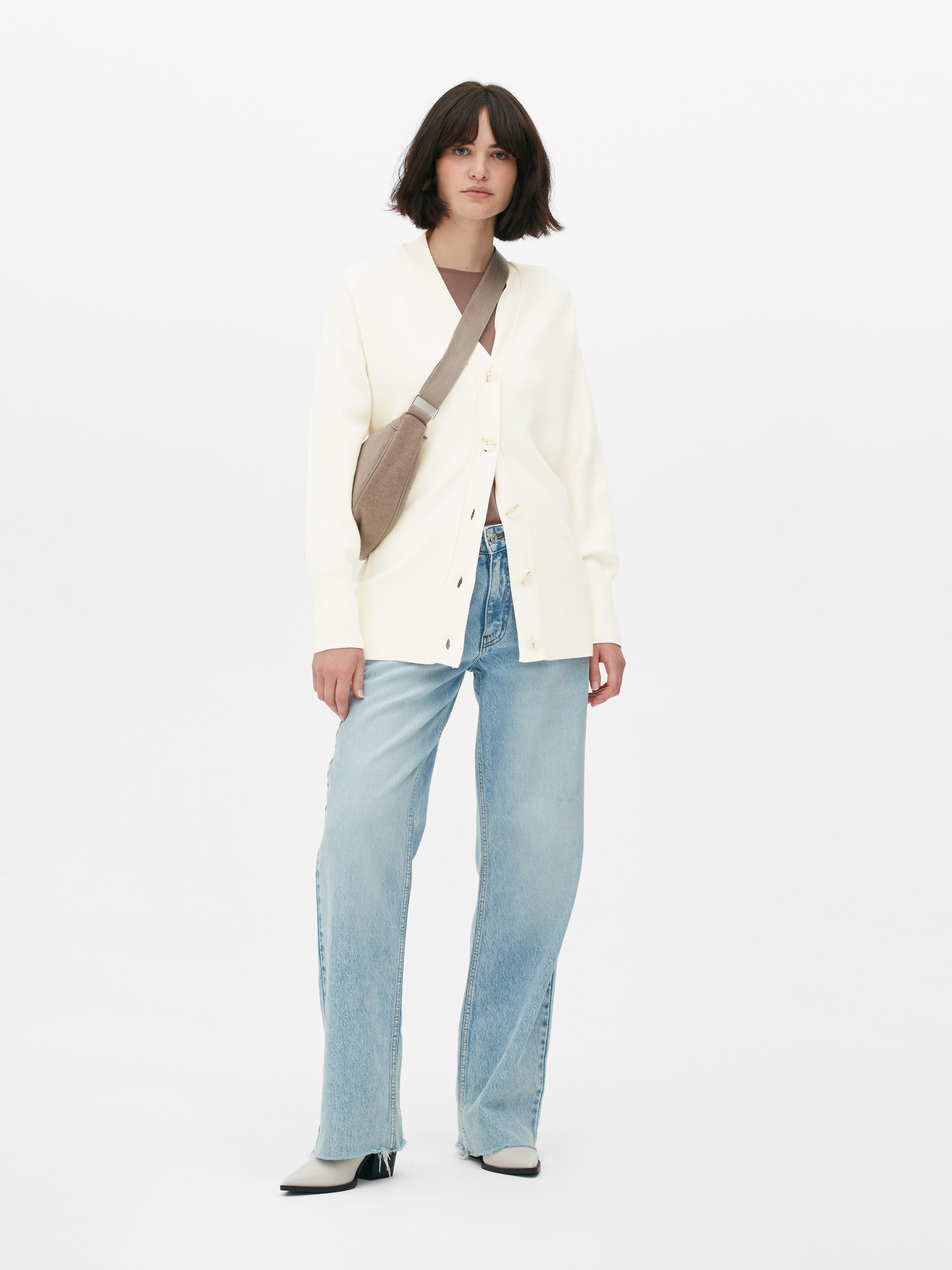V-Neck Slouchy Boyfriend Cardigan | Primark V-Neck Slouchy Boyfriend Cardigan
