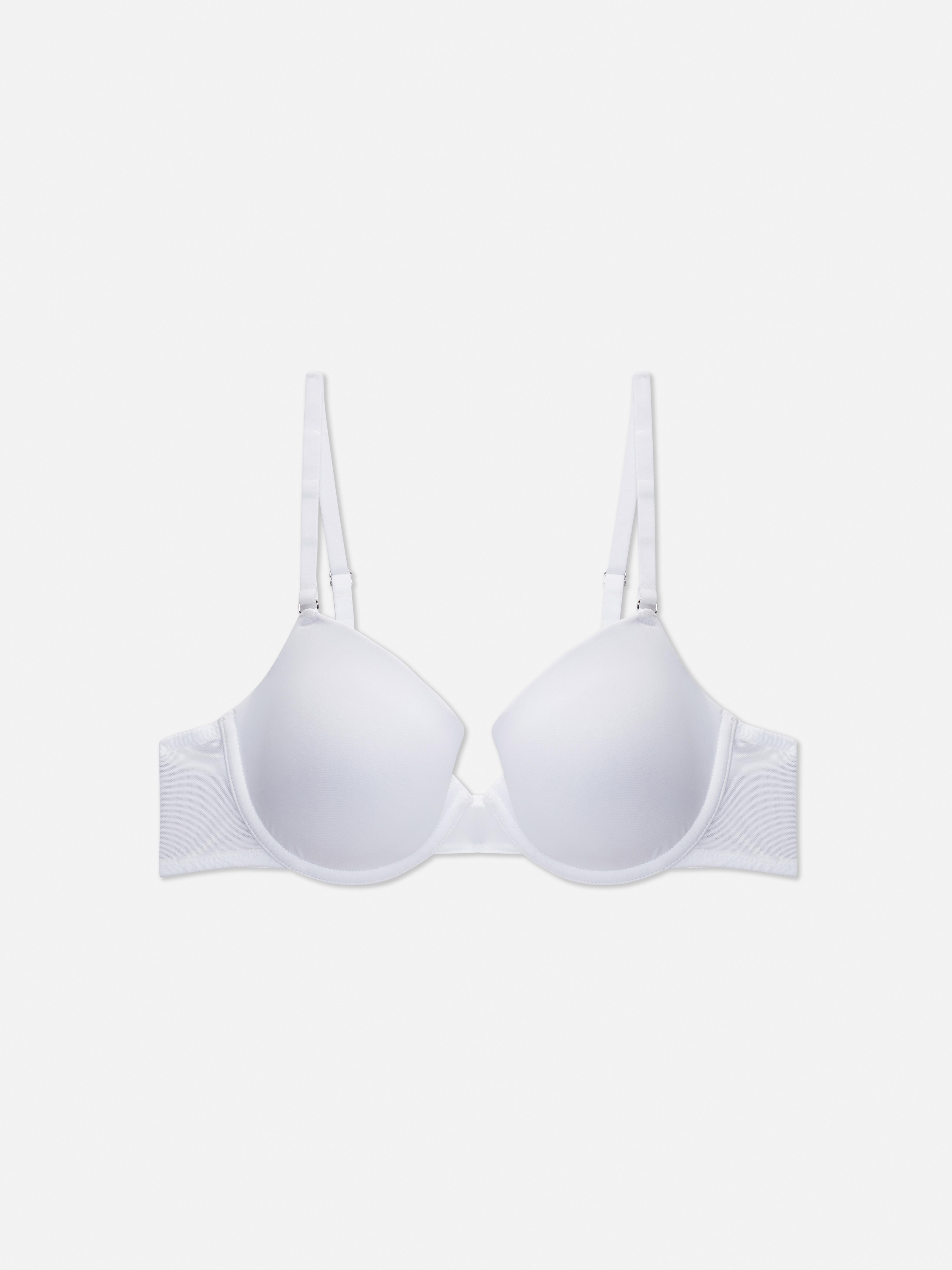 Primark Online Shop No Steel Ring Thin Plain Bra for Women Button Front  Breathable Collects Underwear Comfort Bra Maternity Pants Short, d,  奶灰:38/85 : : Fashion