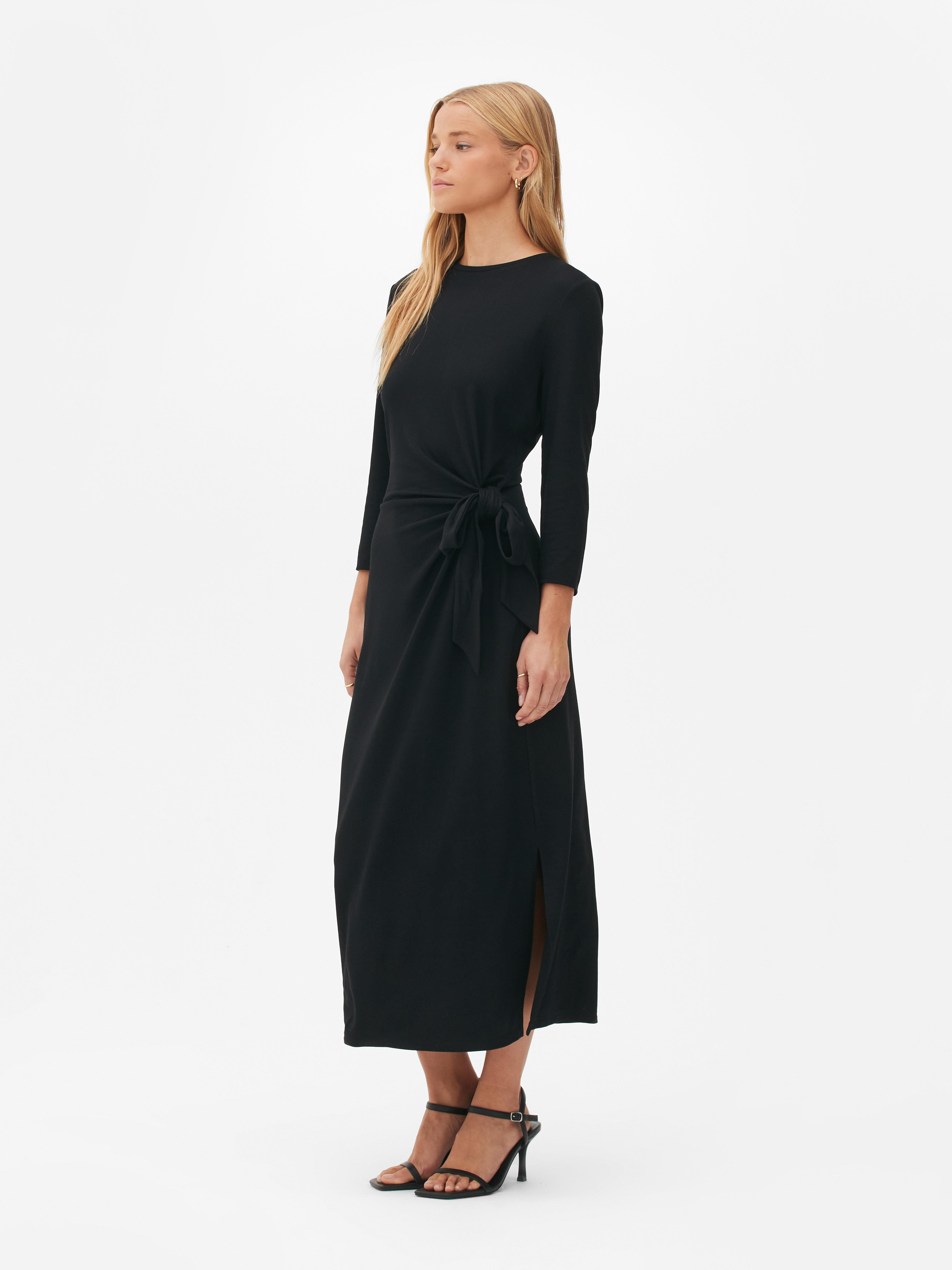 Plain black 2025 dress primark