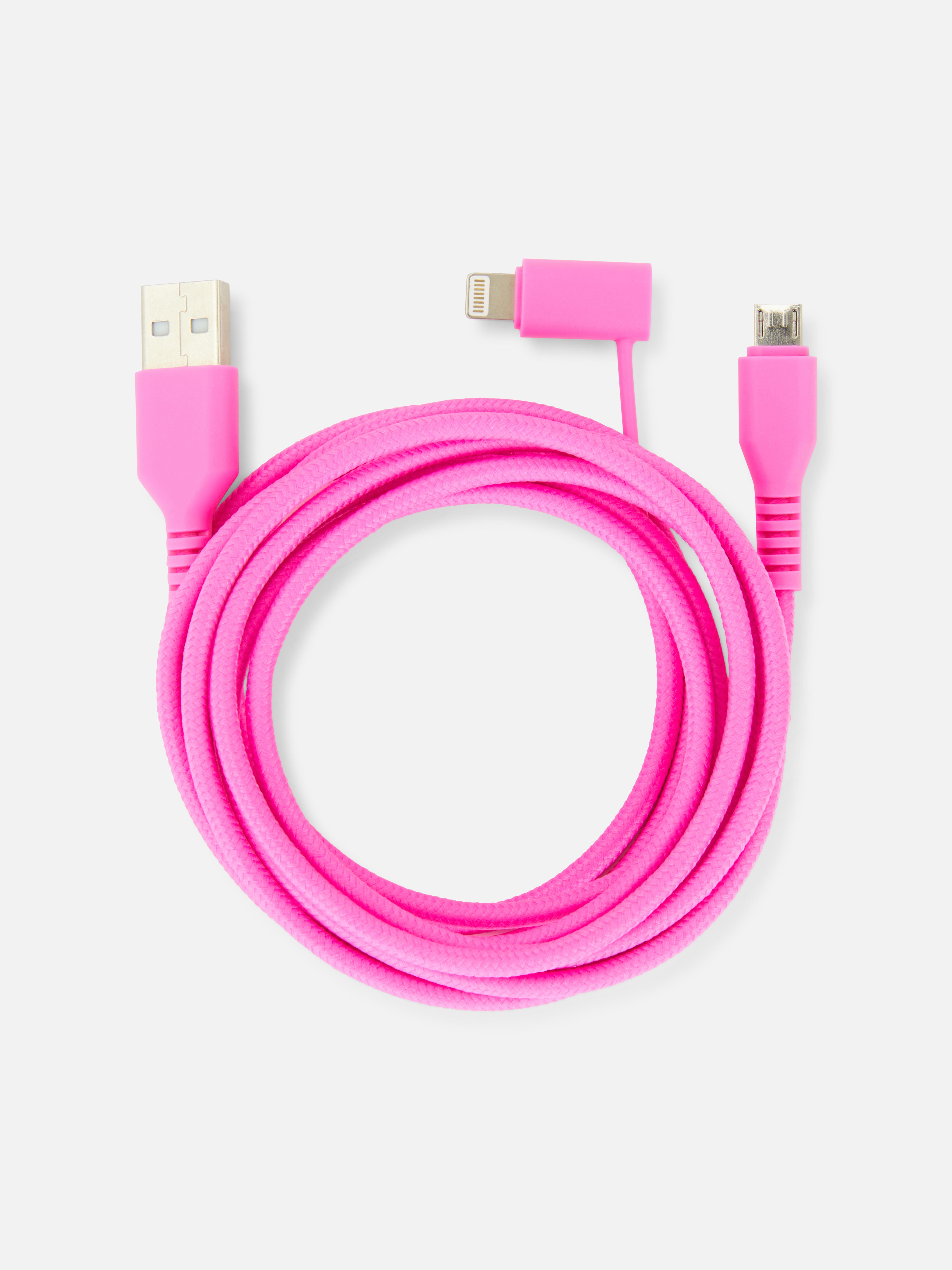 Two-in-One 2M USB Charging Cable