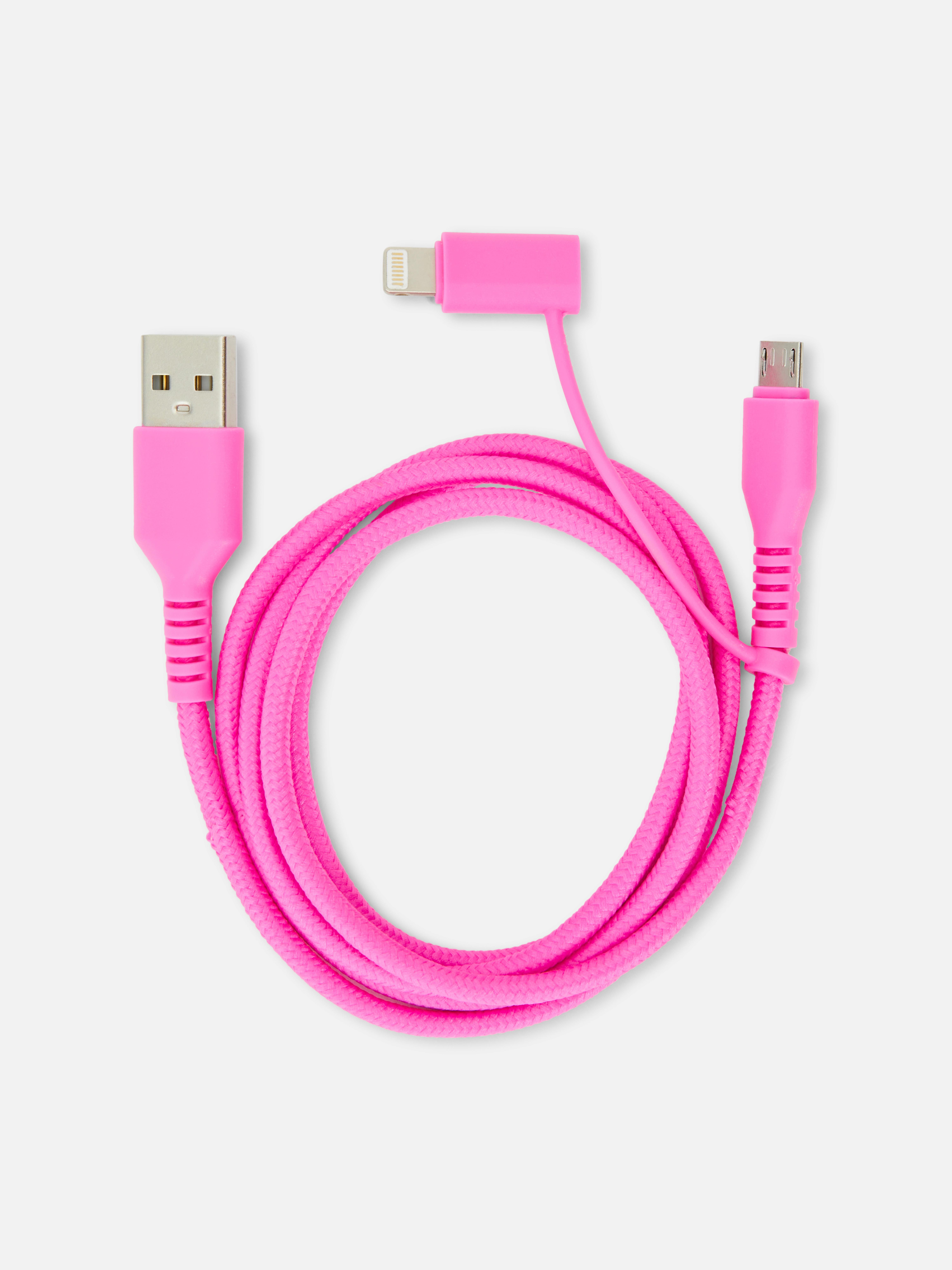 1M Dual USB Cable