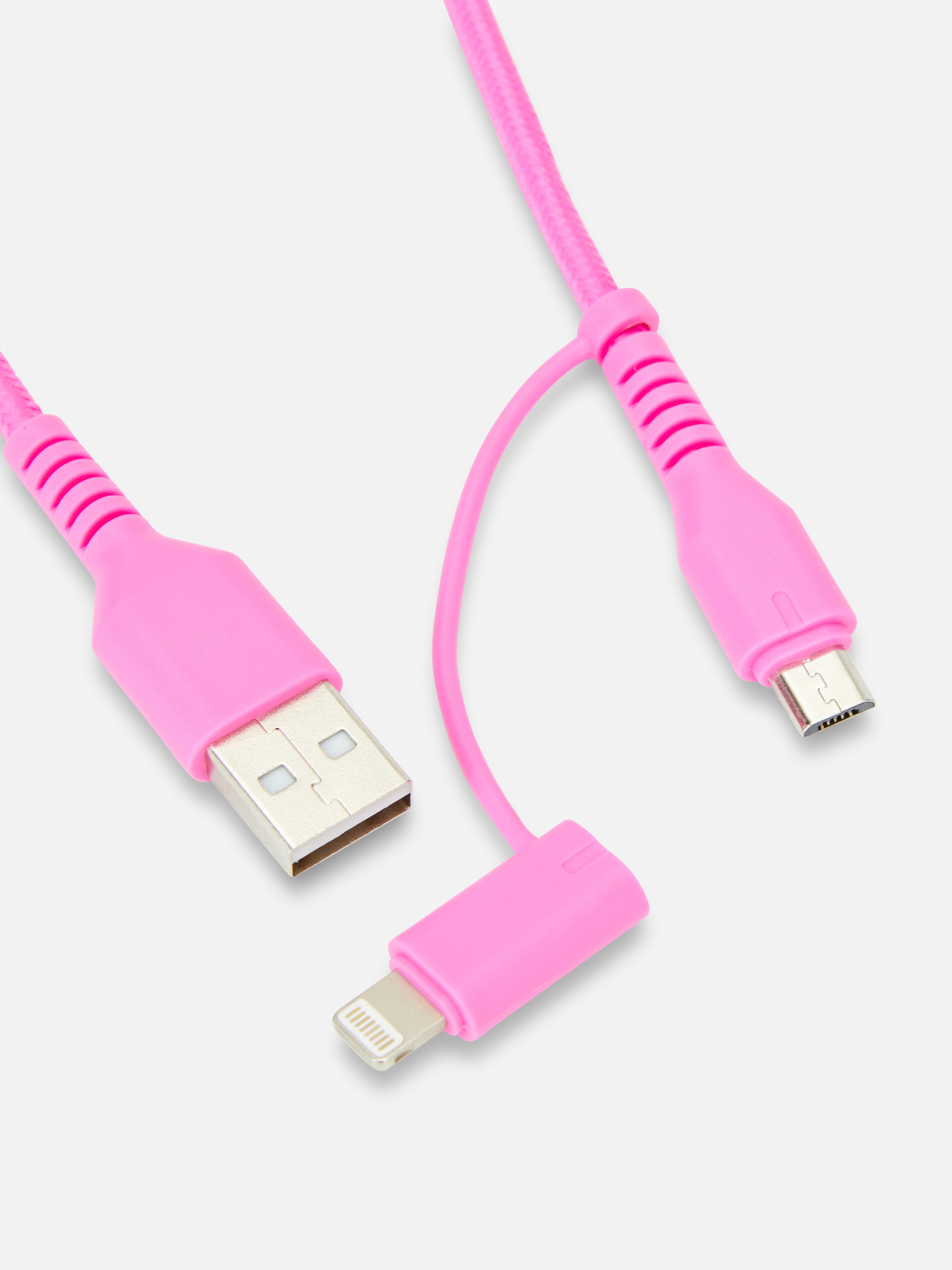 1M Dual USB Cable